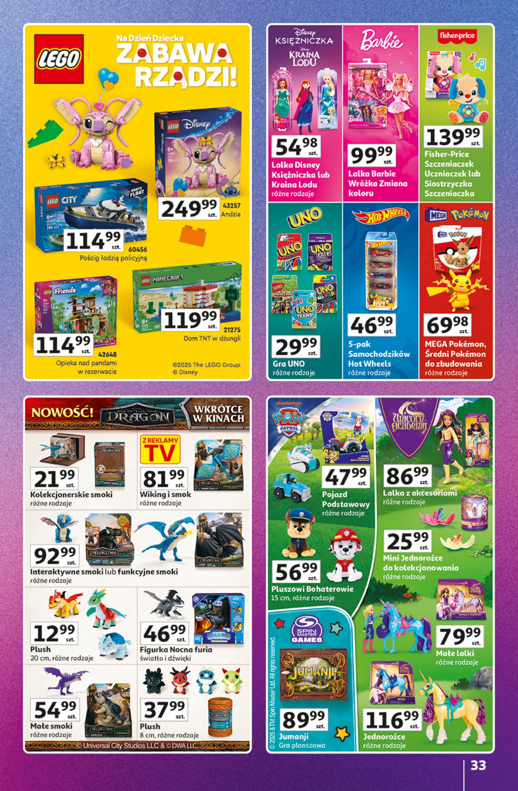 auchan - Gazetka Hipermarket Auchan - Znane Marki Duży Wybór ważna od 12.06. - 18.06. - page: 33 auchan - Gazetka Hipermarket Auchan - Znane Marki Duży Wybór ważna od 12.06. - 18.06. - page: 33