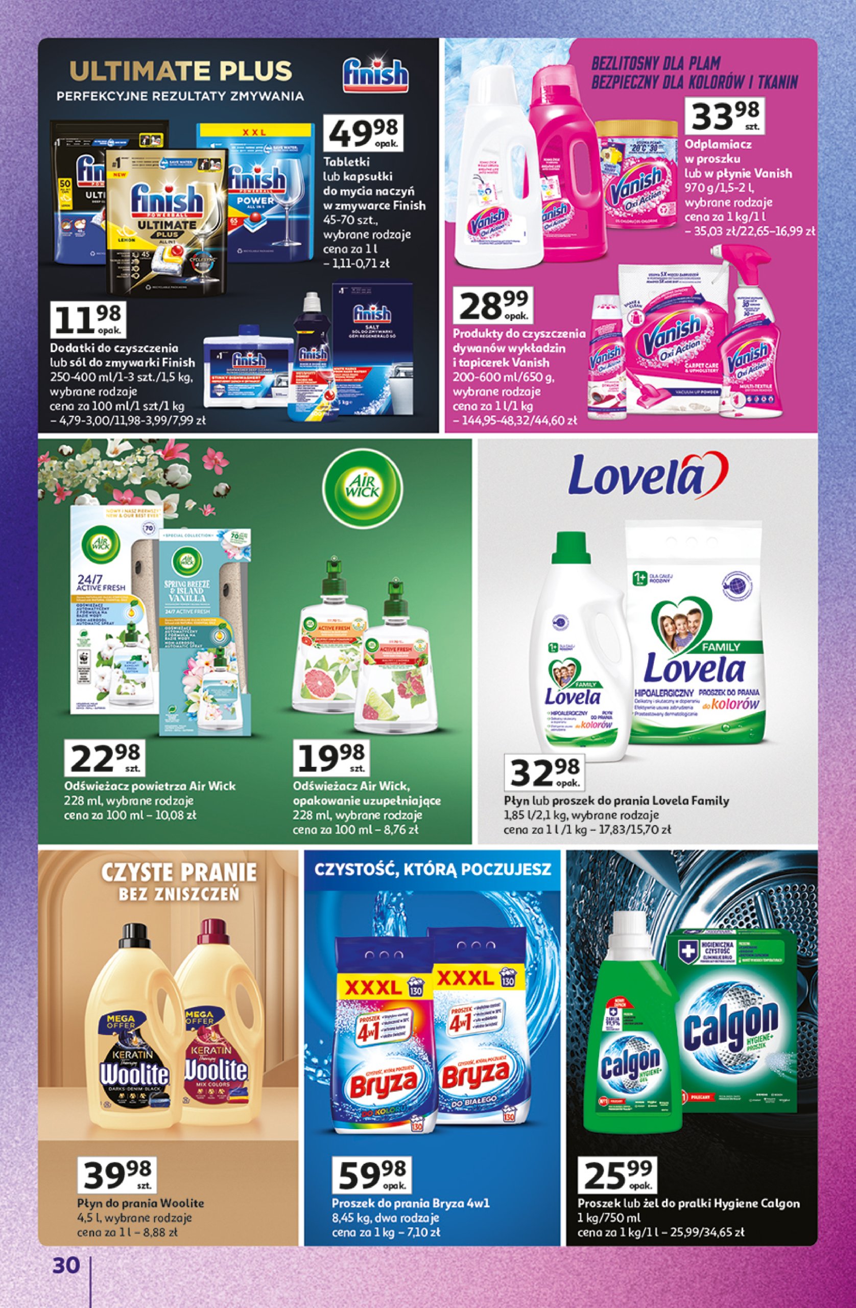 auchan - Gazetka Hipermarket Auchan - Znane Marki Duży Wybór ważna od 12.06. - 18.06. - page: 30 auchan - Gazetka Hipermarket Auchan - Znane Marki Duży Wybór ważna od 12.06. - 18.06. - page: 30