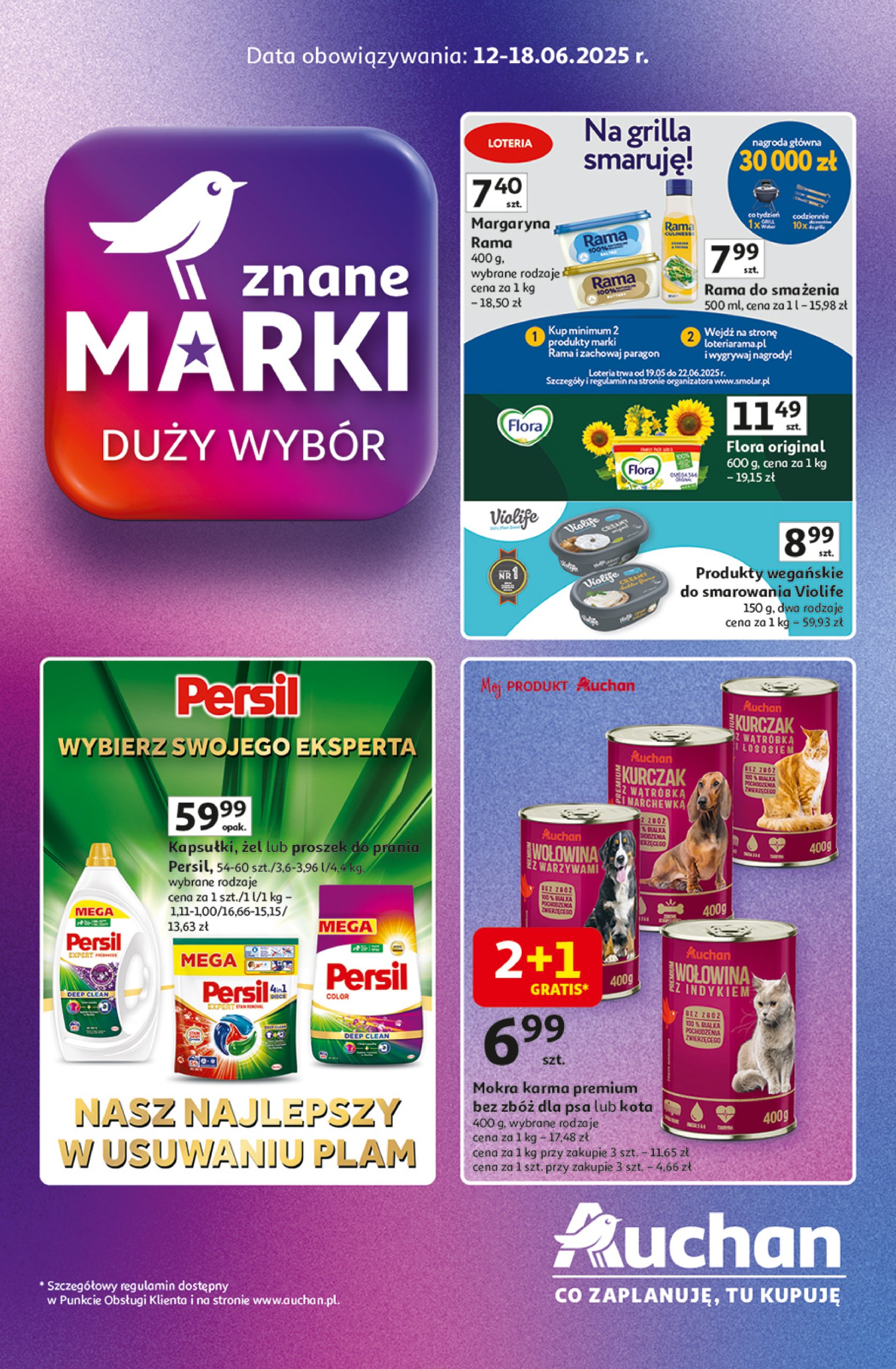 auchan - Gazetka Hipermarket Auchan - Znane Marki Duży Wybór ważna od 12.06. - 18.06. - page: 1 auchan - Gazetka Hipermarket Auchan - Znane Marki Duży Wybór ważna od 12.06. - 18.06. - page: 1