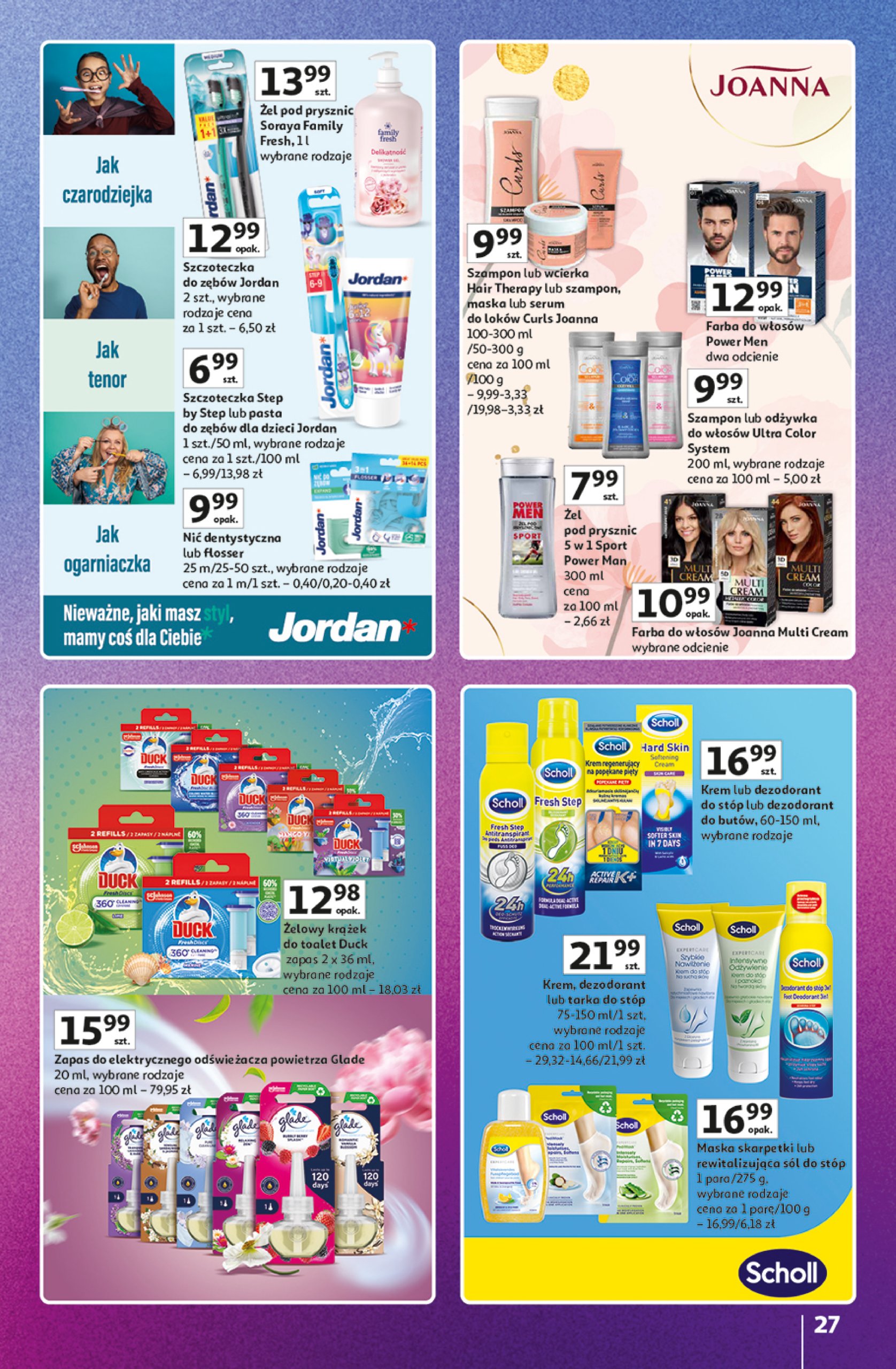 auchan - Gazetka Hipermarket Auchan - Znane Marki Duży Wybór ważna od 12.06. - 18.06. - page: 27 auchan - Gazetka Hipermarket Auchan - Znane Marki Duży Wybór ważna od 12.06. - 18.06. - page: 27
