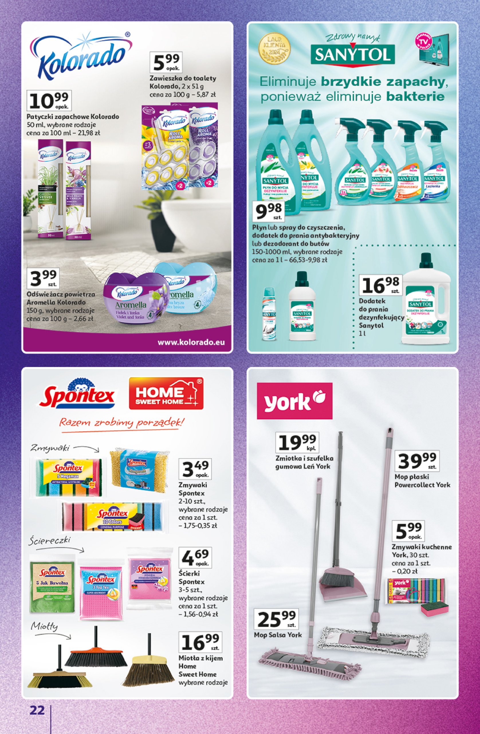 auchan - Gazetka Hipermarket Auchan - Znane Marki Duży Wybór ważna od 12.06. - 18.06. - page: 22 auchan - Gazetka Hipermarket Auchan - Znane Marki Duży Wybór ważna od 12.06. - 18.06. - page: 22