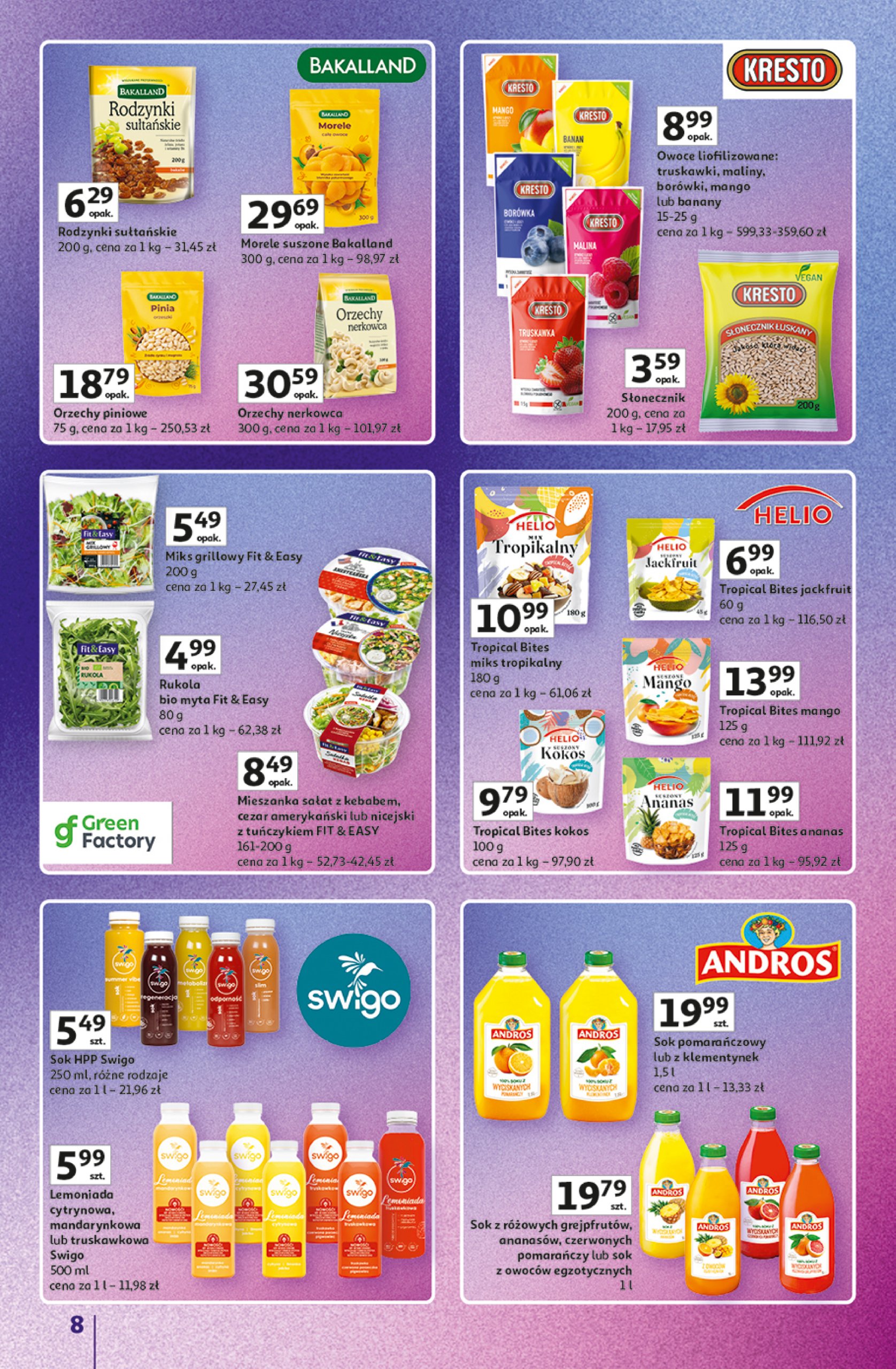 auchan - Gazetka Hipermarket Auchan - Znane Marki Duży Wybór ważna od 12.06. - 18.06. - page: 8 auchan - Gazetka Hipermarket Auchan - Znane Marki Duży Wybór ważna od 12.06. - 18.06. - page: 8