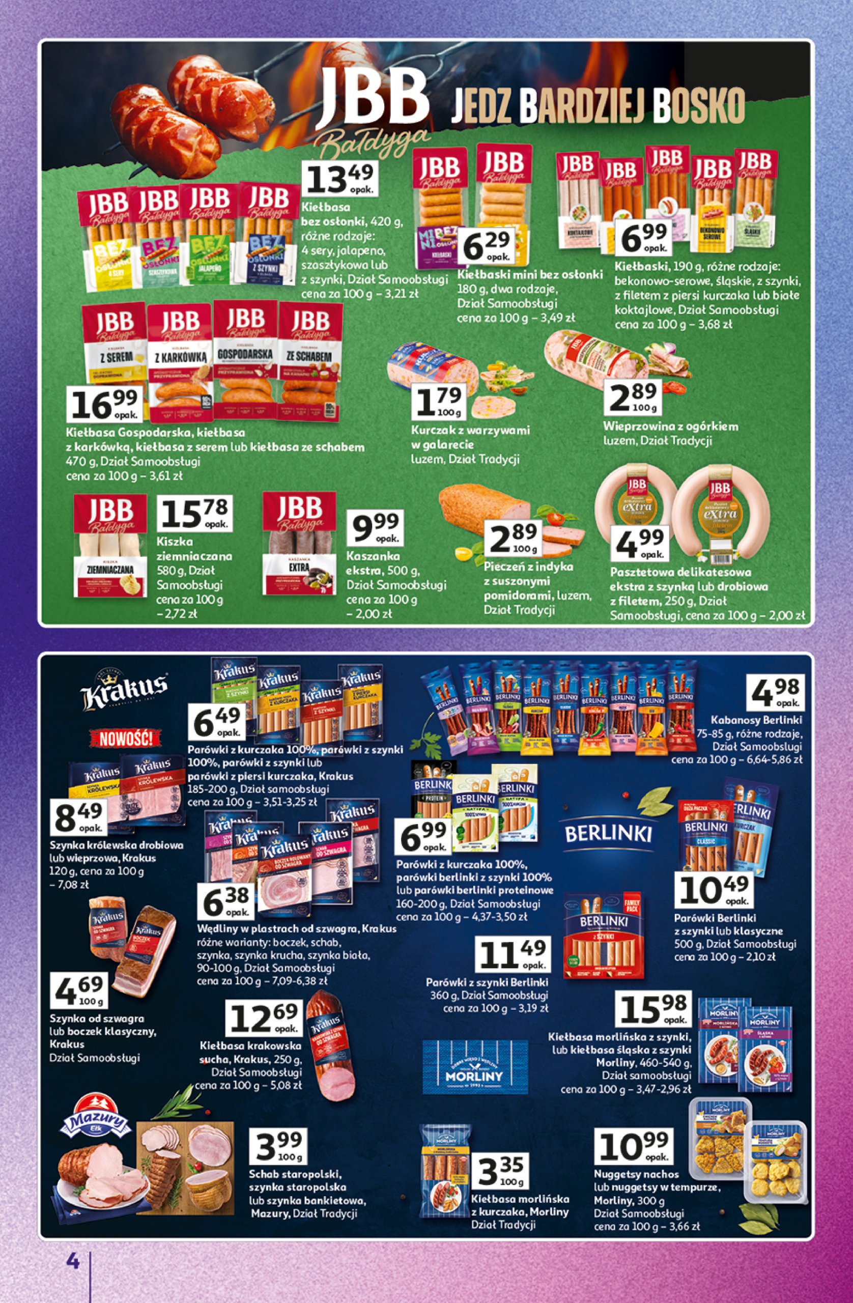 auchan - Gazetka Hipermarket Auchan - Znane Marki Duży Wybór ważna od 12.06. - 18.06. - page: 4 auchan - Gazetka Hipermarket Auchan - Znane Marki Duży Wybór ważna od 12.06. - 18.06. - page: 4