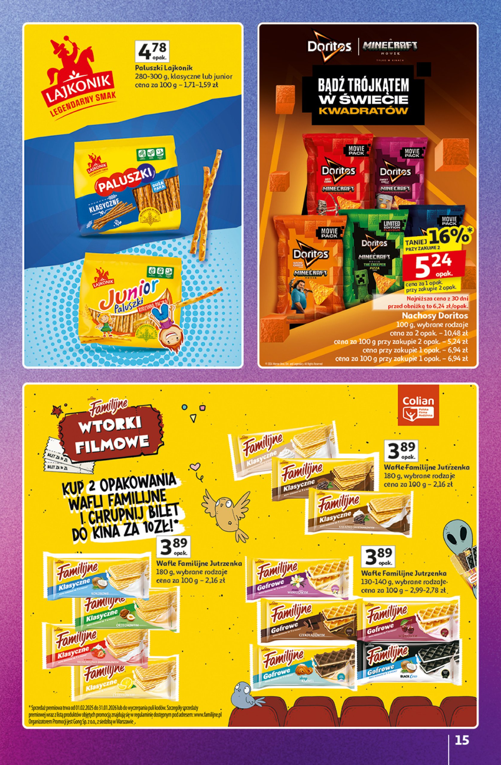 auchan - Gazetka Hipermarket Auchan - Znane Marki Duży Wybór ważna od 12.06. - 18.06. - page: 15 auchan - Gazetka Hipermarket Auchan - Znane Marki Duży Wybór ważna od 12.06. - 18.06. - page: 15
