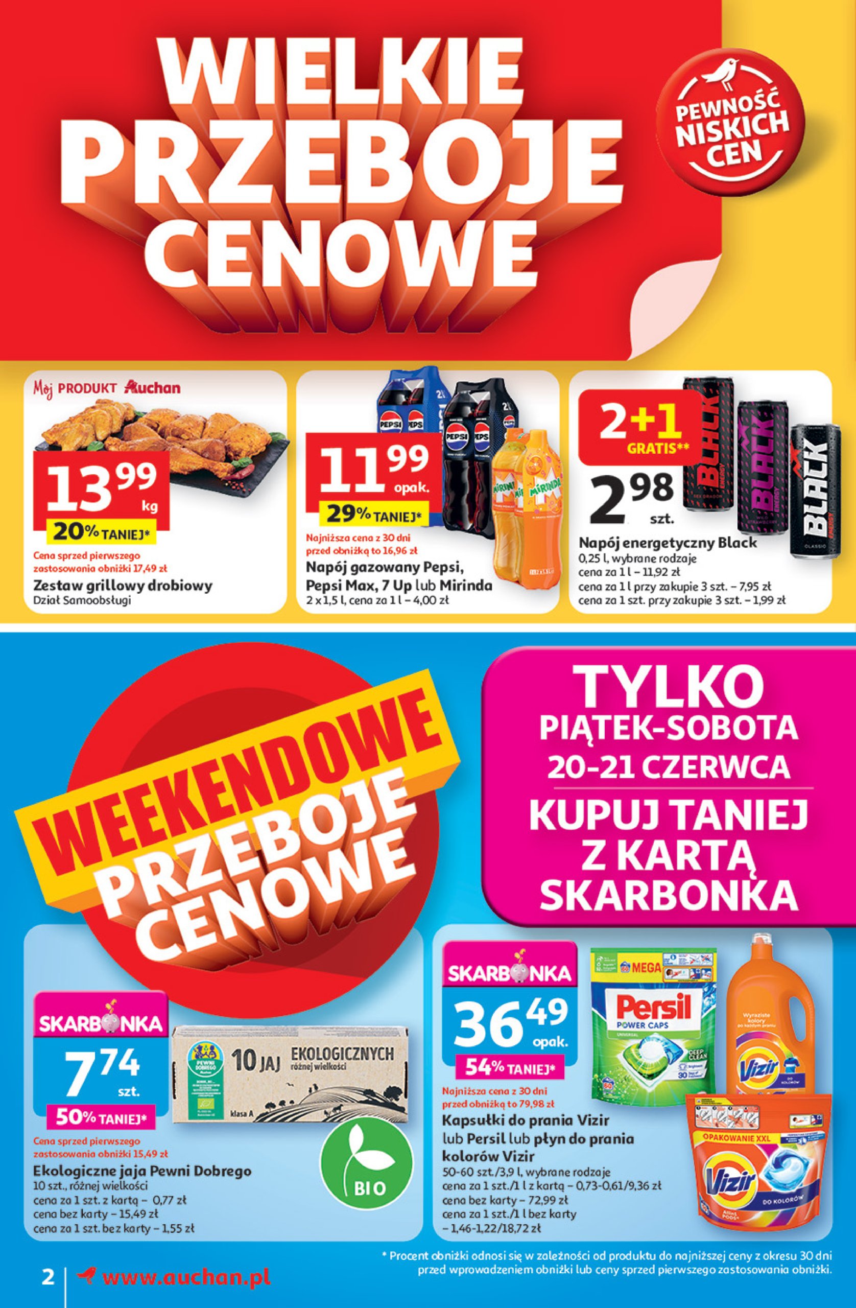 auchan - Gazetka Moje Auchan - JAK PRAGNĘ LATA Moje Auchan ważna od 20.06. - 25.06. - page: 2
