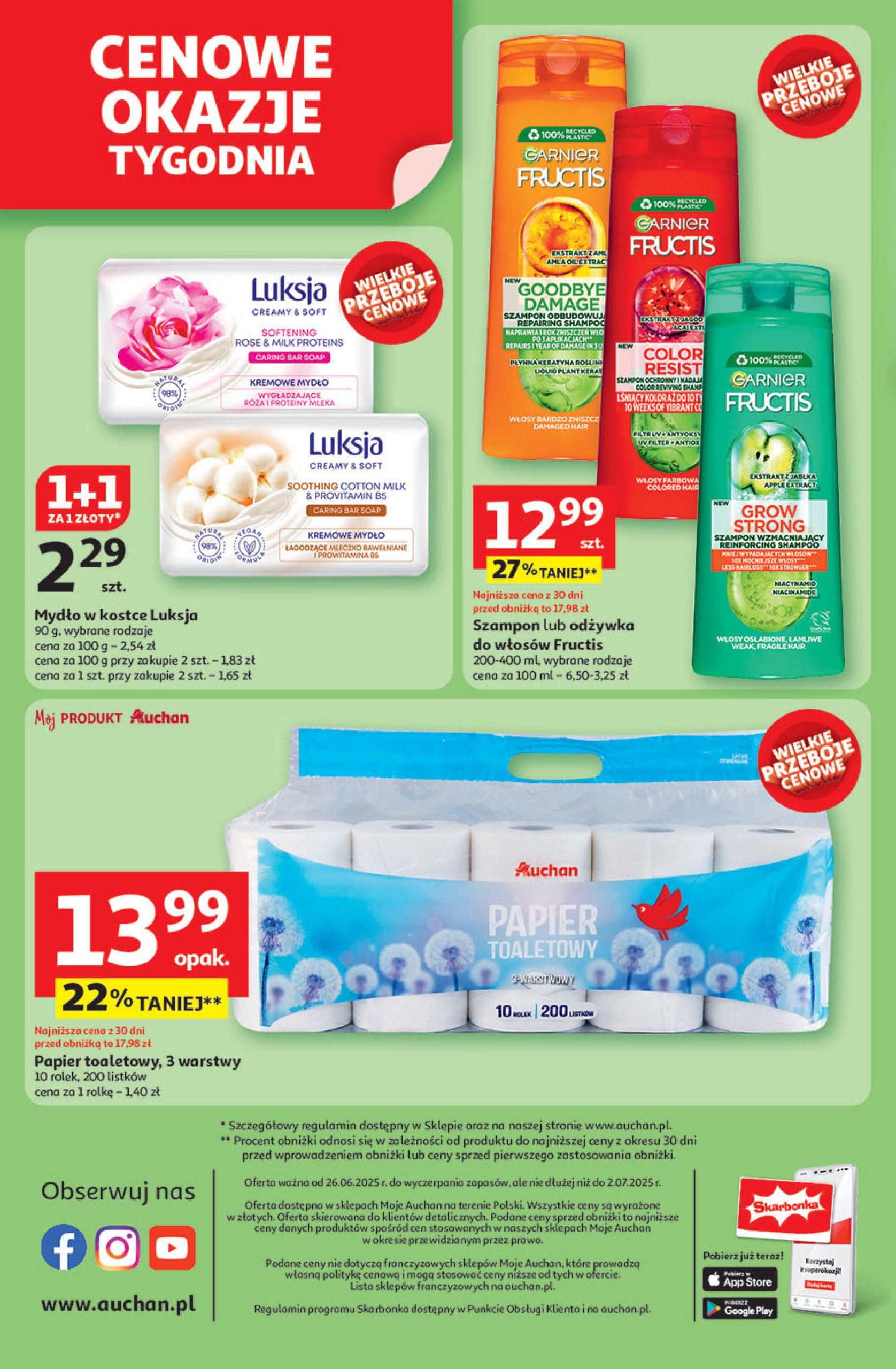 auchan - Gazetka Moje Auchan ważna od 26.06. - 02.07. - page: 10