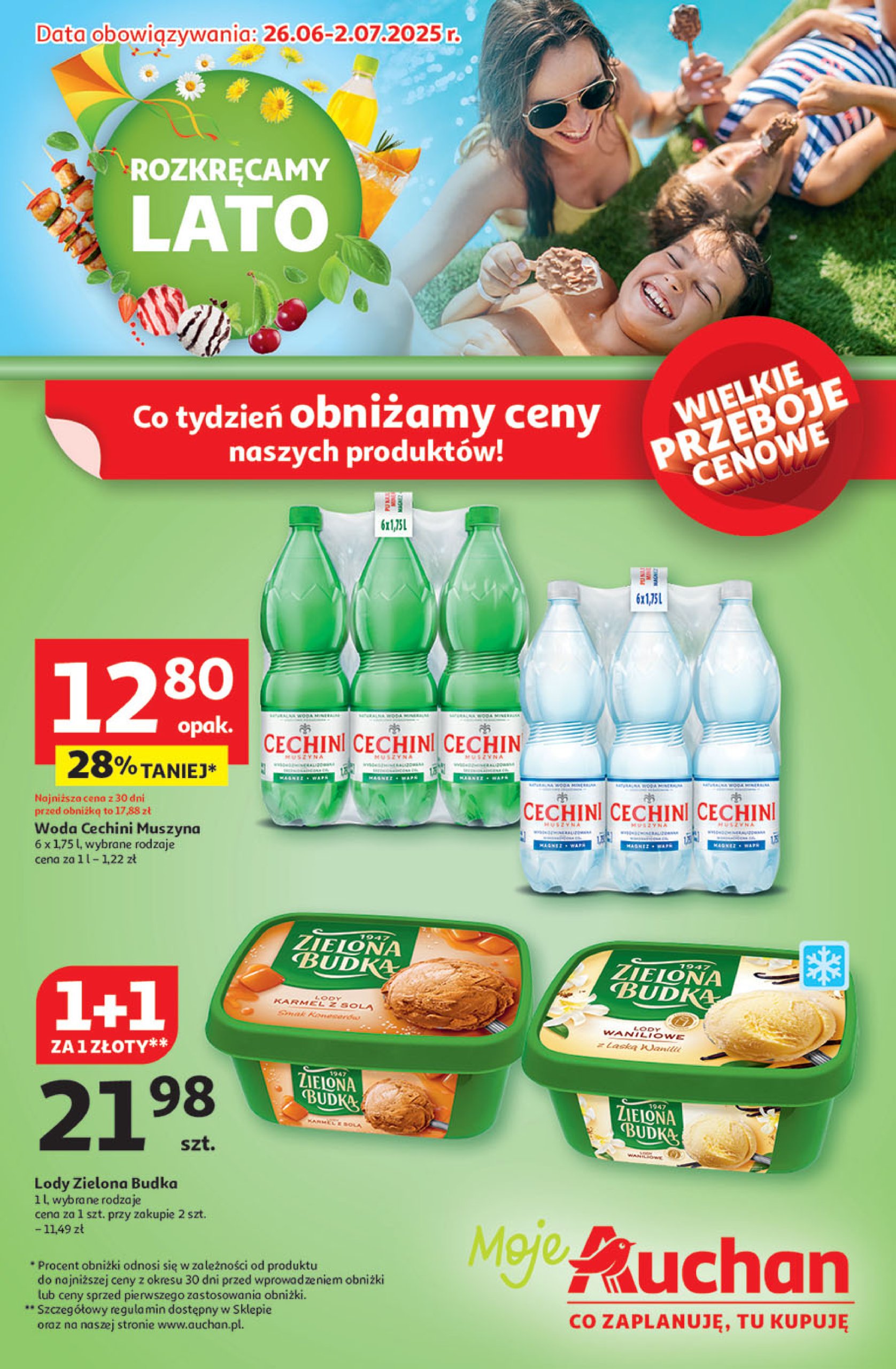 auchan - Gazetka Moje Auchan ważna od 26.06. - 02.07.