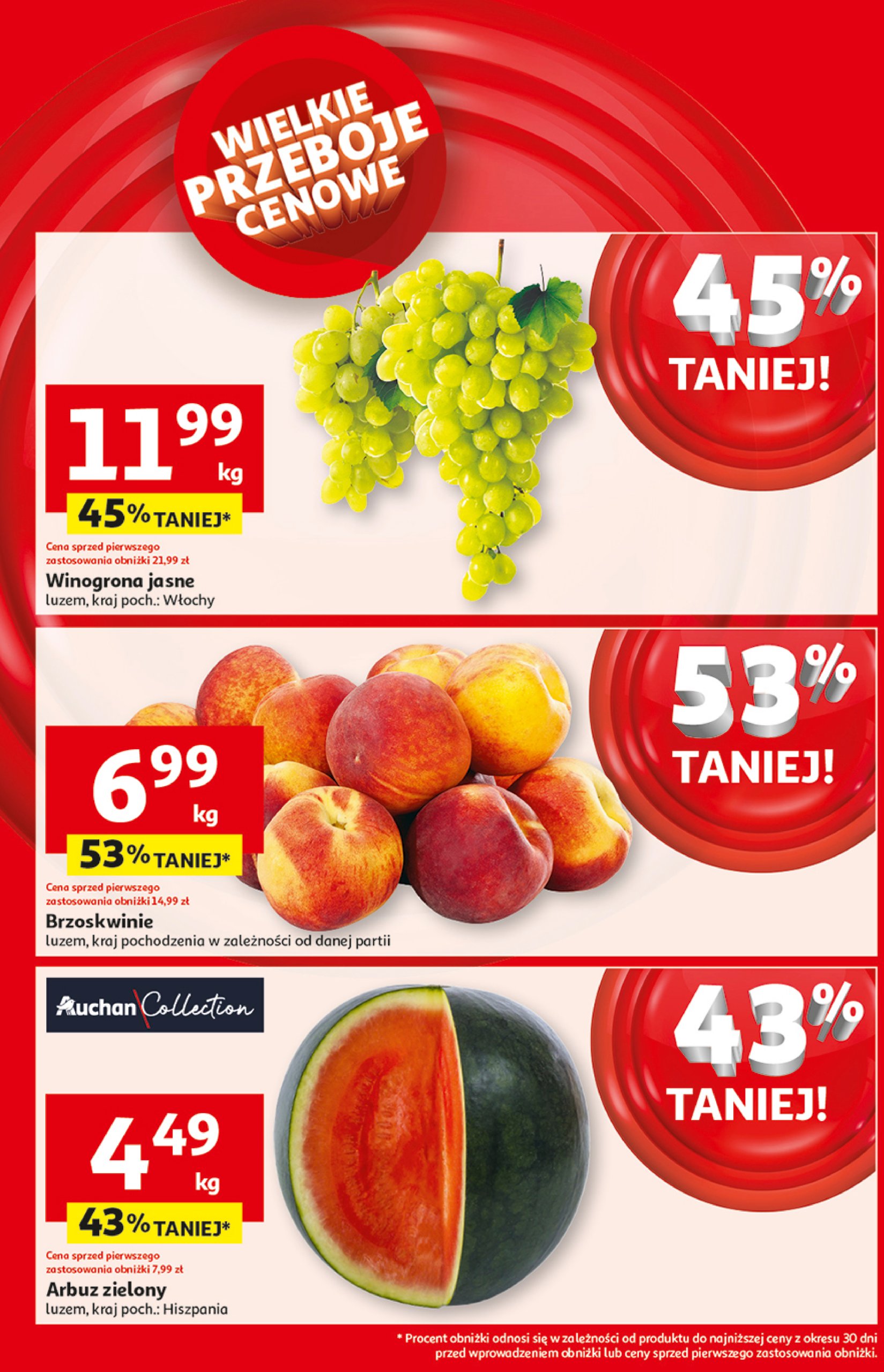 auchan - Gazetka Hipermarket Auchan ważna od 26.06. - 02.07. - page: 6 auchan - Gazetka Hipermarket Auchan ważna od 26.06. - 02.07. - page: 6