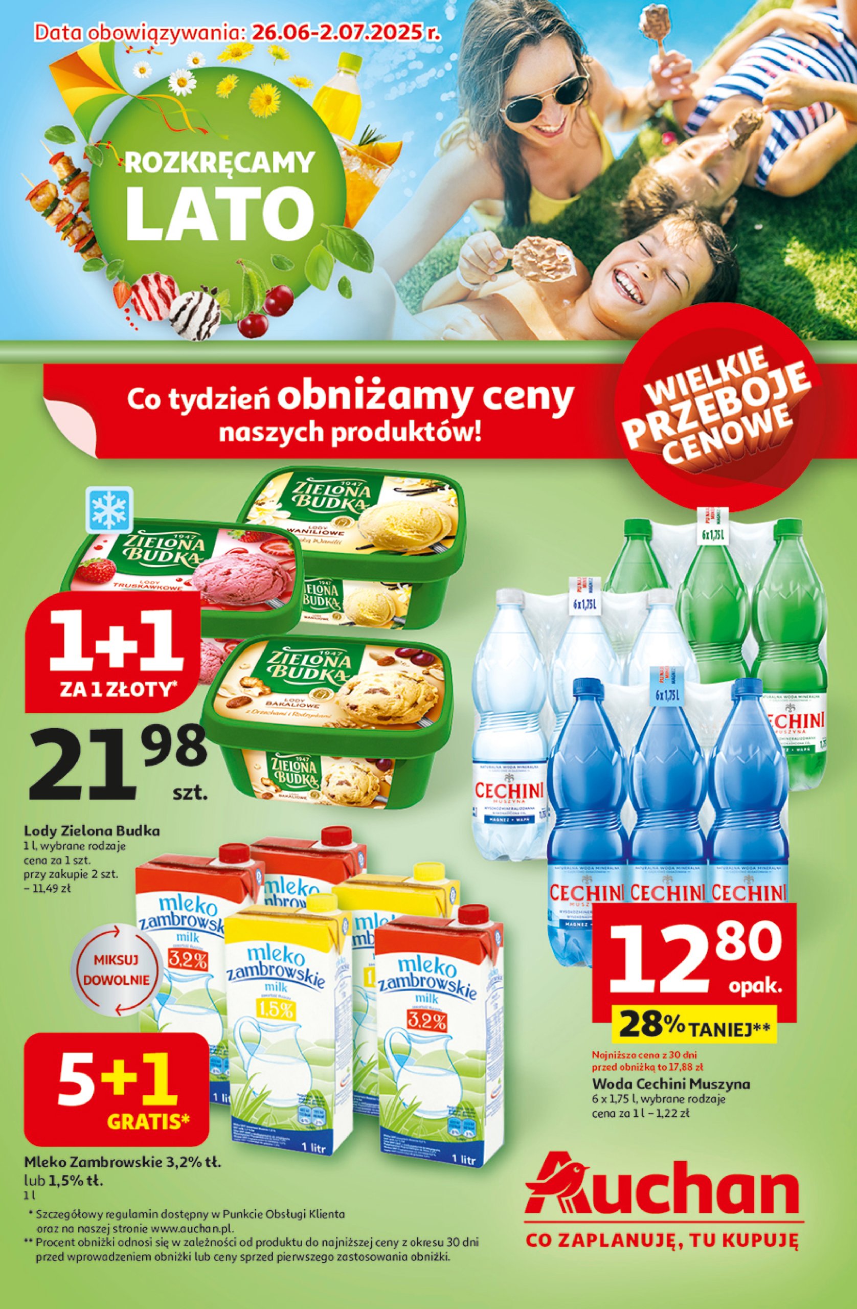 auchan - Gazetka Hipermarket Auchan ważna od 26.06. - 02.07.