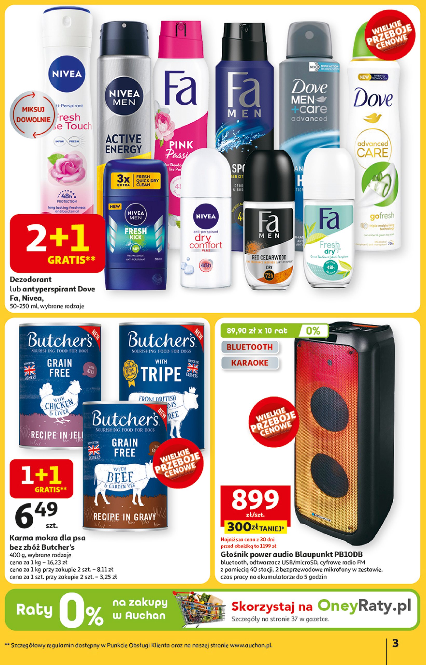 auchan - Gazetka Hipermarket Auchan ważna od 26.06. - 02.07. - page: 3 auchan - Gazetka Hipermarket Auchan ważna od 26.06. - 02.07. - page: 3