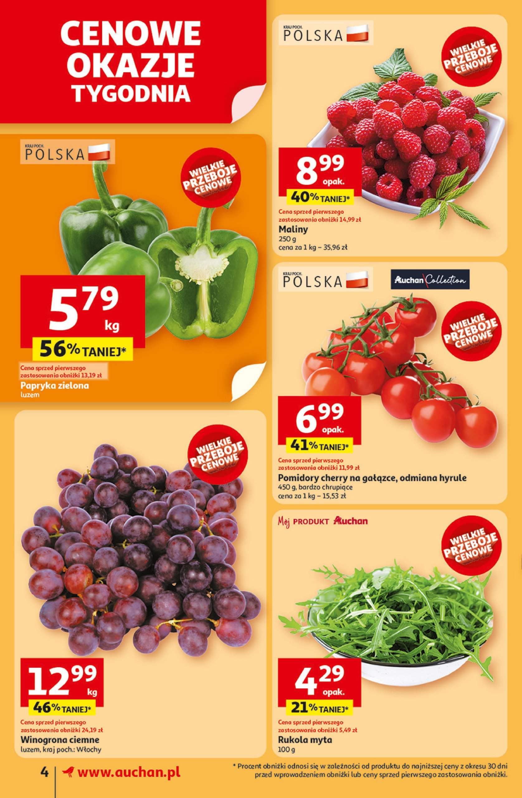 auchan - Gazetka Supermarket Auchan ważna od 03.07. - 09.07. - page: 4