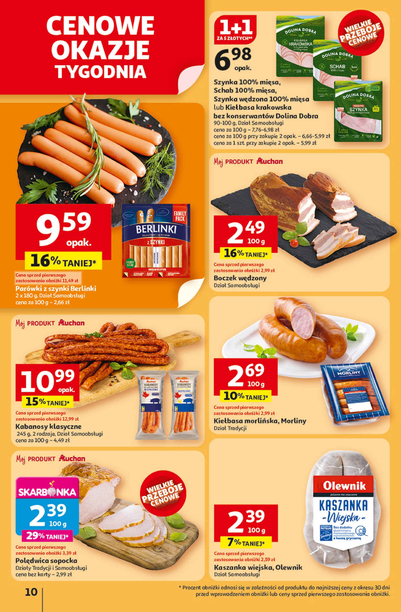 auchan - Gazetka Hipermarket Auchan ważna od 03.07. - 09.07. - page: 10