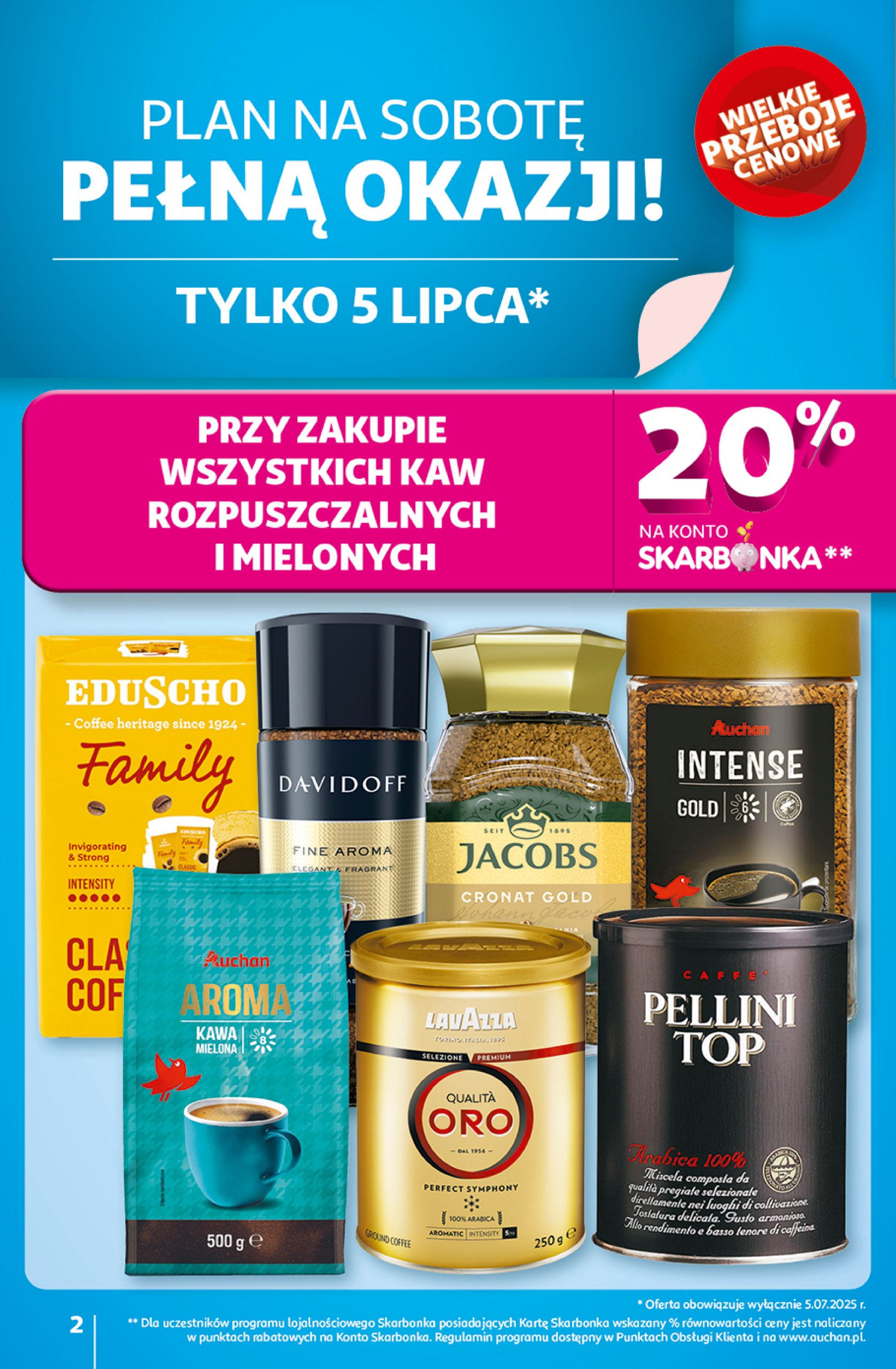 auchan - Gazetka Hipermarket Auchan ważna od 03.07. - 09.07. - page: 2