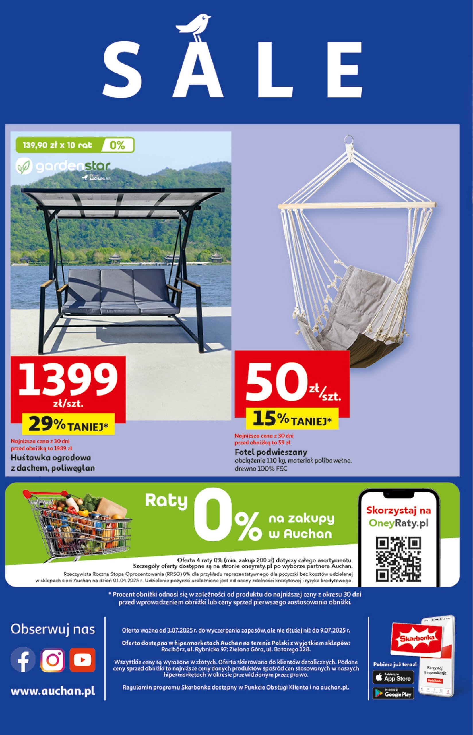 auchan - Gazetka Hipermarket Auchan ważna od 03.07. - 09.07. - page: 43