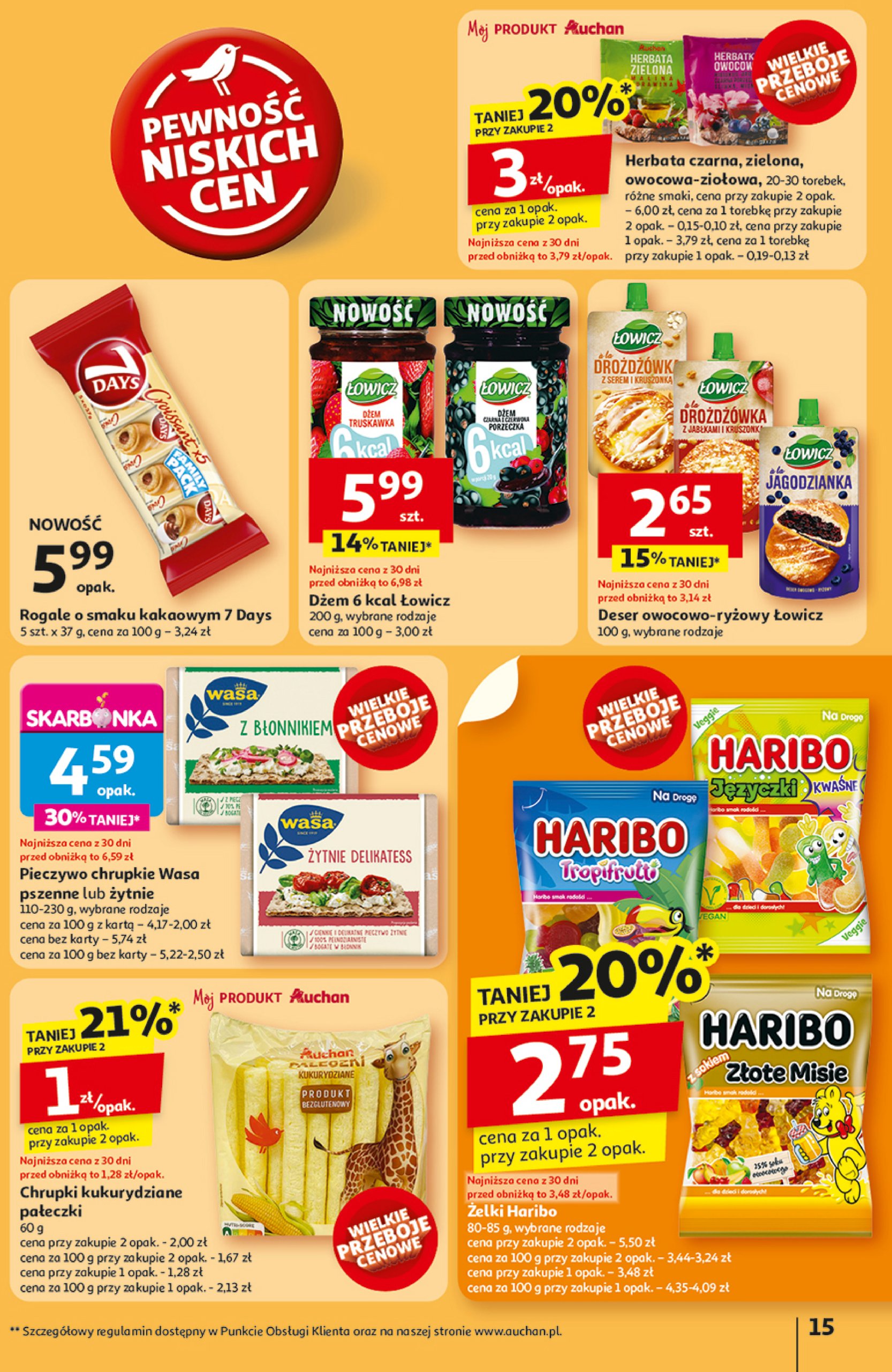 auchan - Gazetka Hipermarket Auchan ważna od 03.07. - 09.07. - page: 15