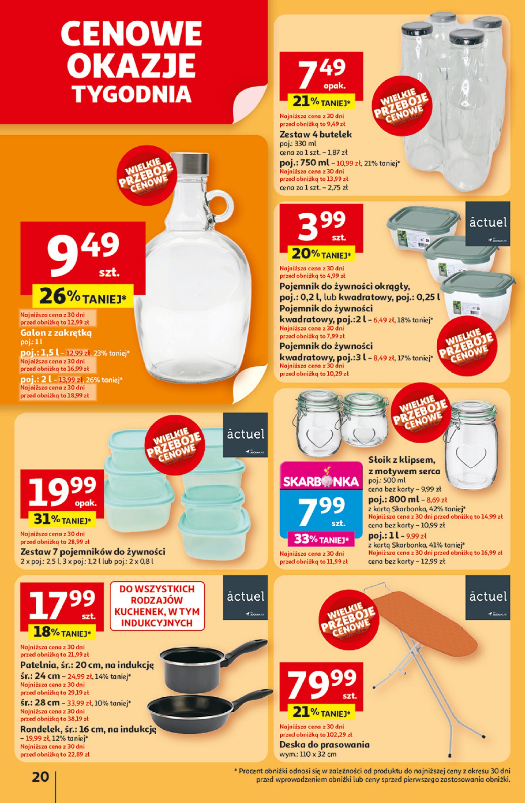 auchan - Gazetka Hipermarket Auchan ważna od 03.07. - 09.07. - page: 20