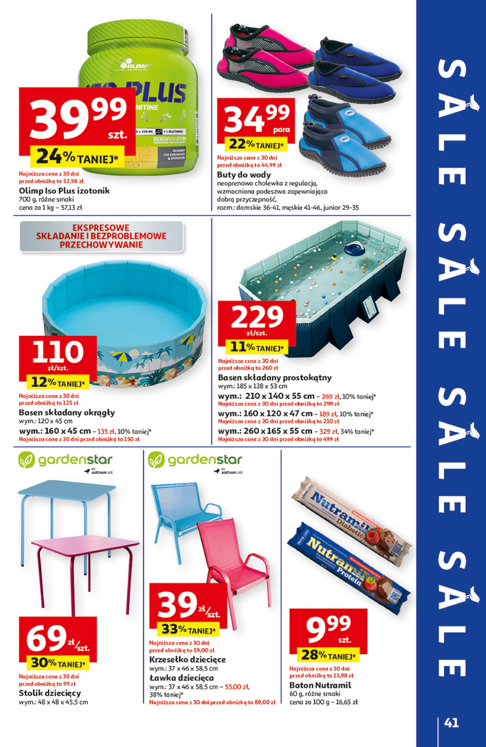 auchan - Gazetka Hipermarket Auchan ważna od 10.07. - 16.07. - page: 41 auchan - Gazetka Hipermarket Auchan ważna od 10.07. - 16.07. - page: 41