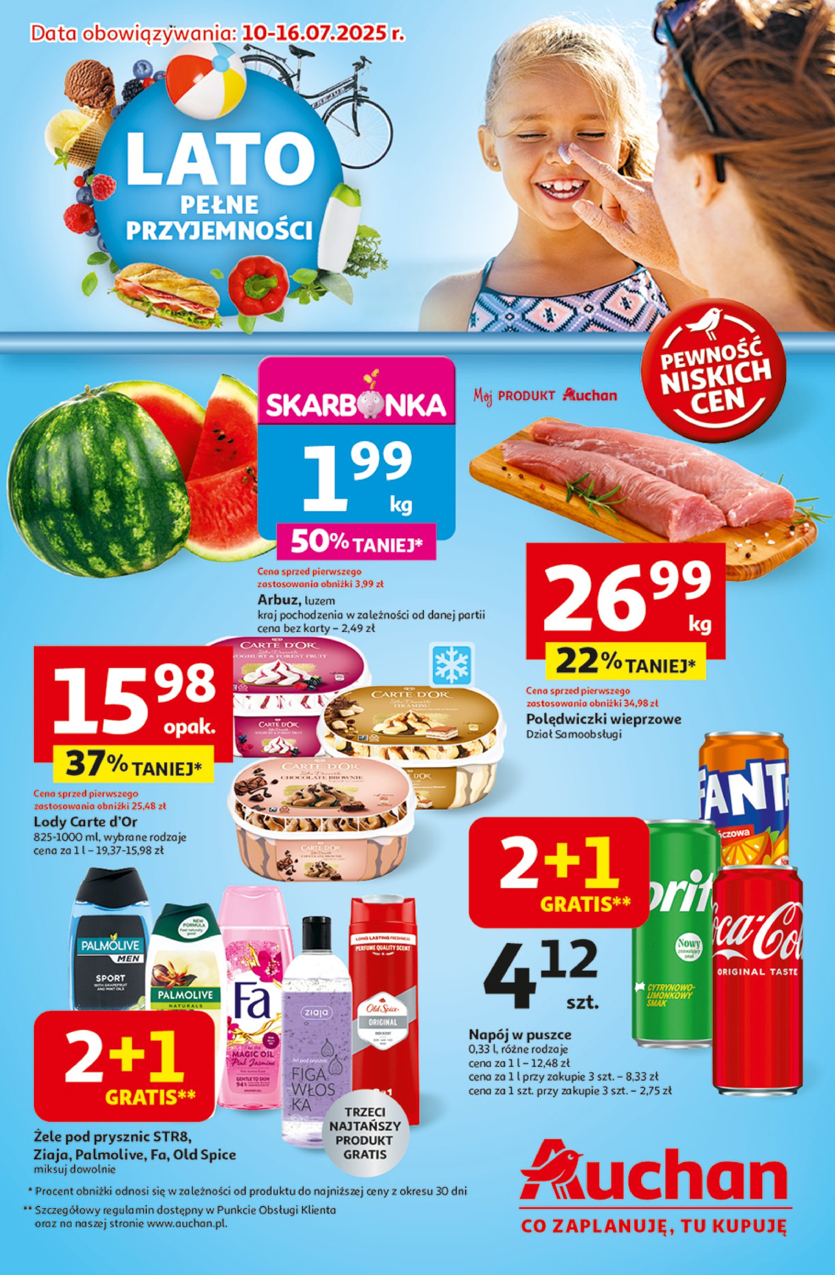auchan - Gazetka Hipermarket Auchan ważna od 10.07. - 16.07.
