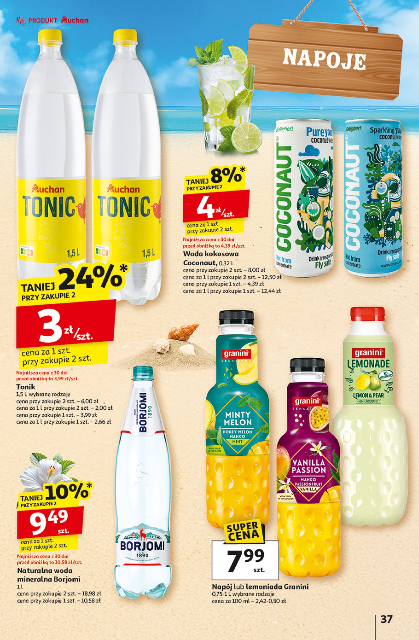 auchan - Gazetka Hipermarket Auchan ważna od 10.07. - 16.07. - page: 37 auchan - Gazetka Hipermarket Auchan ważna od 10.07. - 16.07. - page: 37