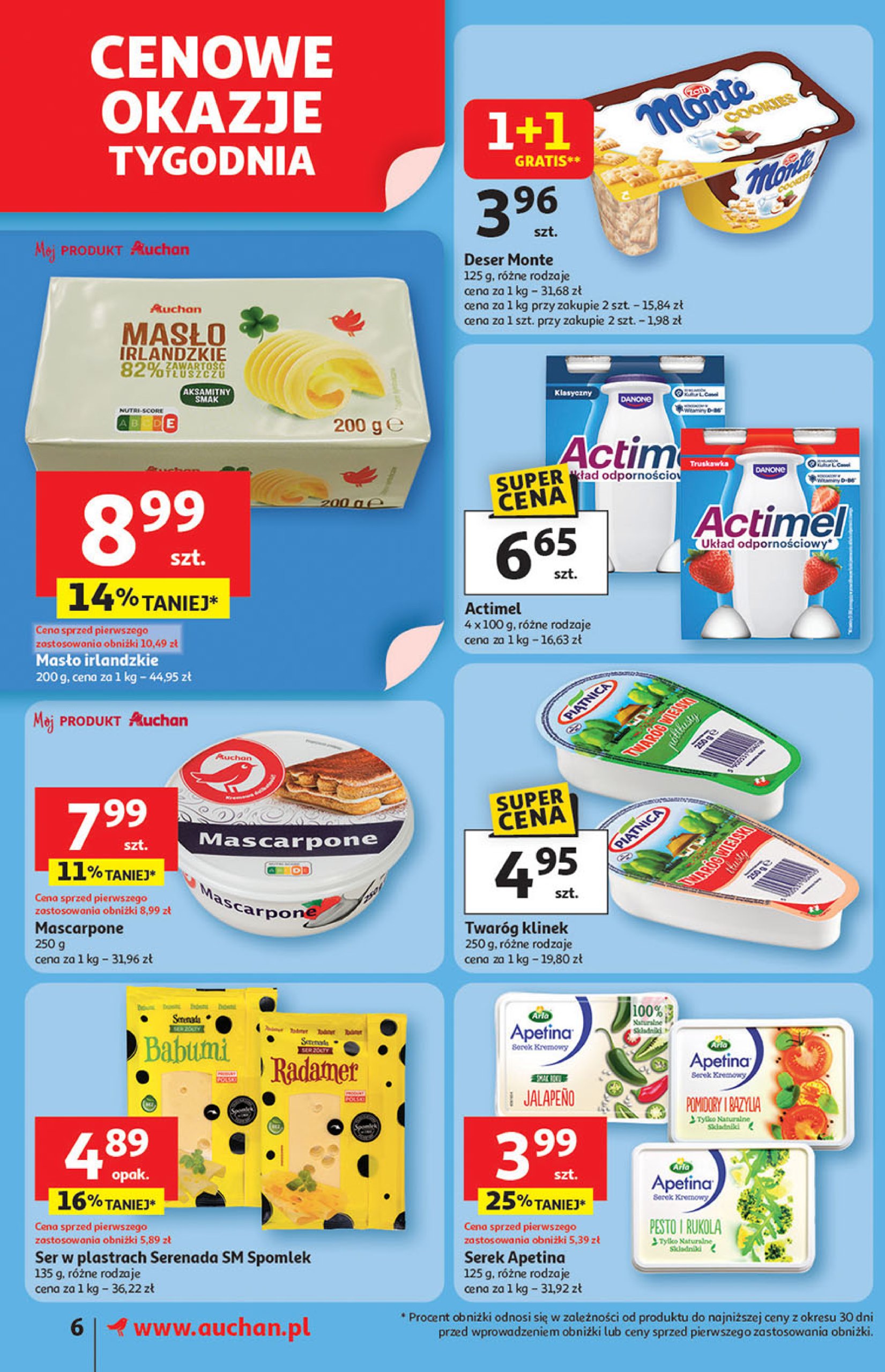 auchan - Gazetka Supermarket Auchan ważna od 10.07. - 16.07. - page: 6