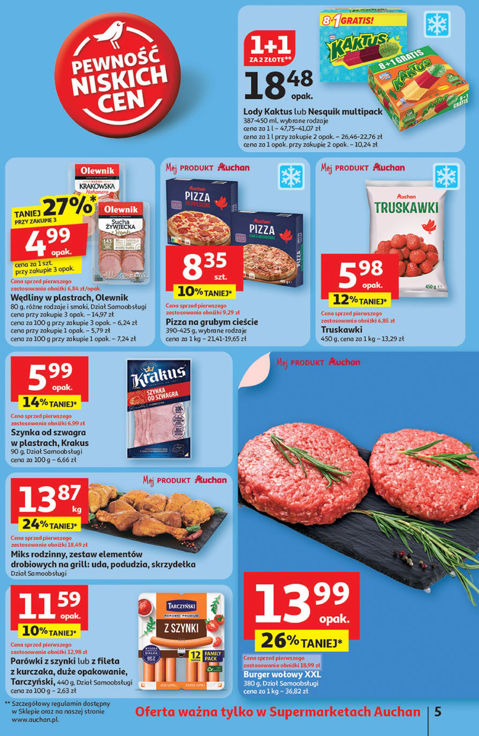 auchan - Gazetka Supermarket Auchan ważna od 10.07. - 16.07. - page: 5