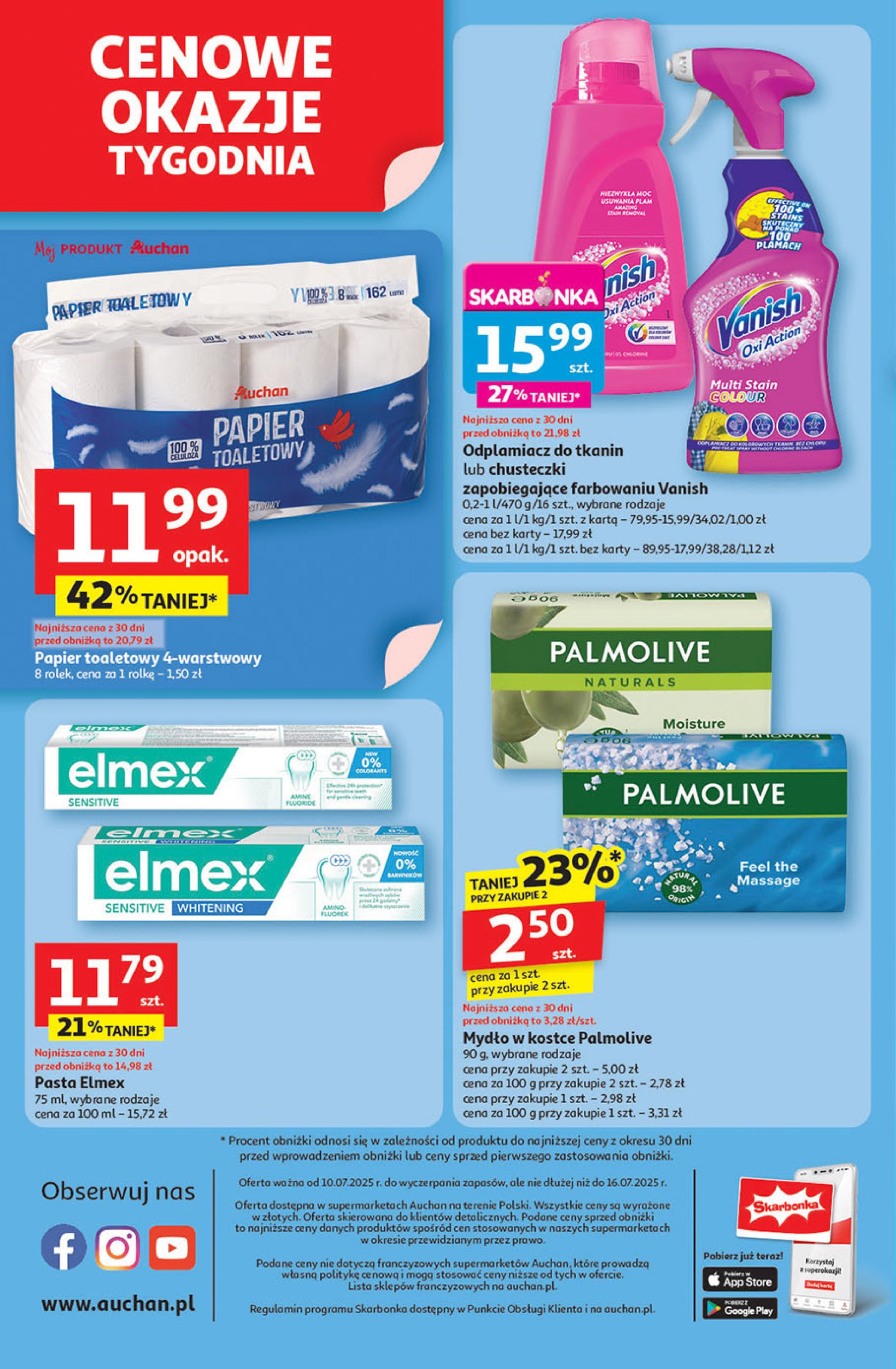 auchan - Gazetka Supermarket Auchan ważna od 10.07. - 16.07. - page: 8