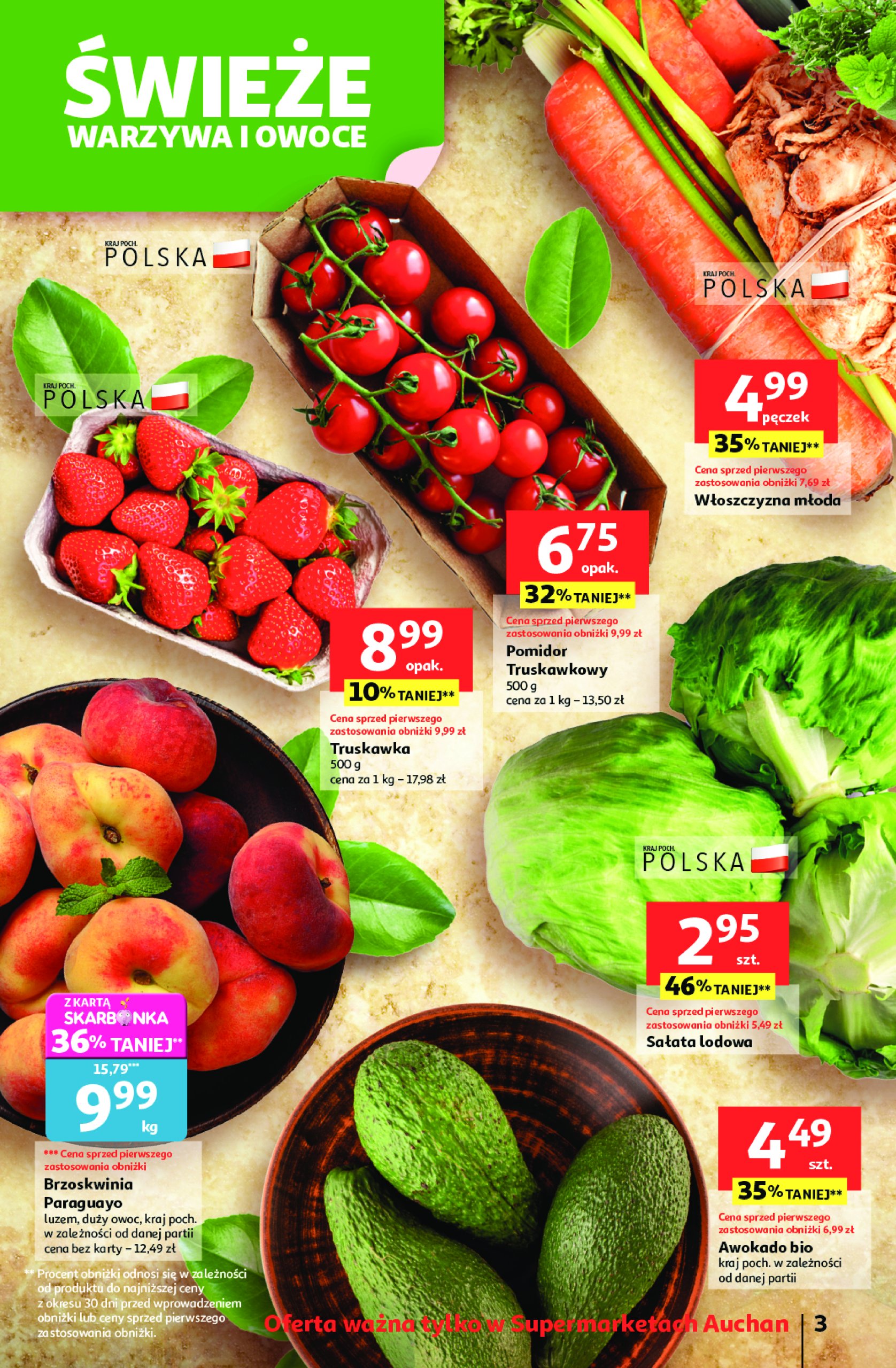 auchan - Gazetka Supermarket Auchan ważna od 17.07. - 23.07. - page: 3