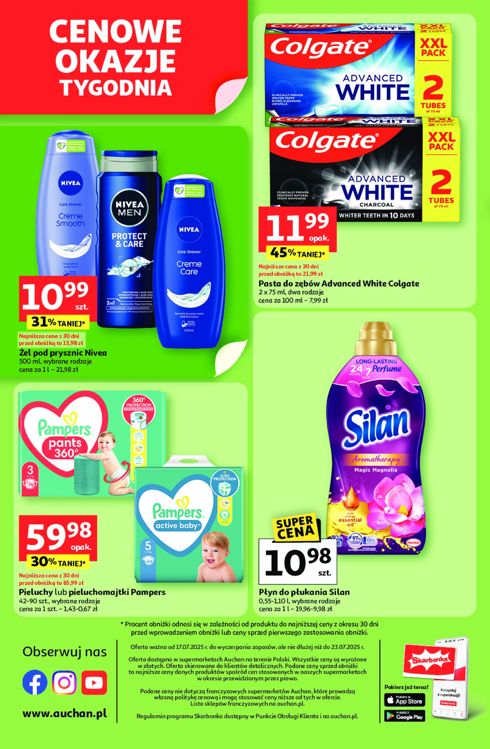 auchan - Gazetka Supermarket Auchan ważna od 17.07. - 23.07. - page: 8