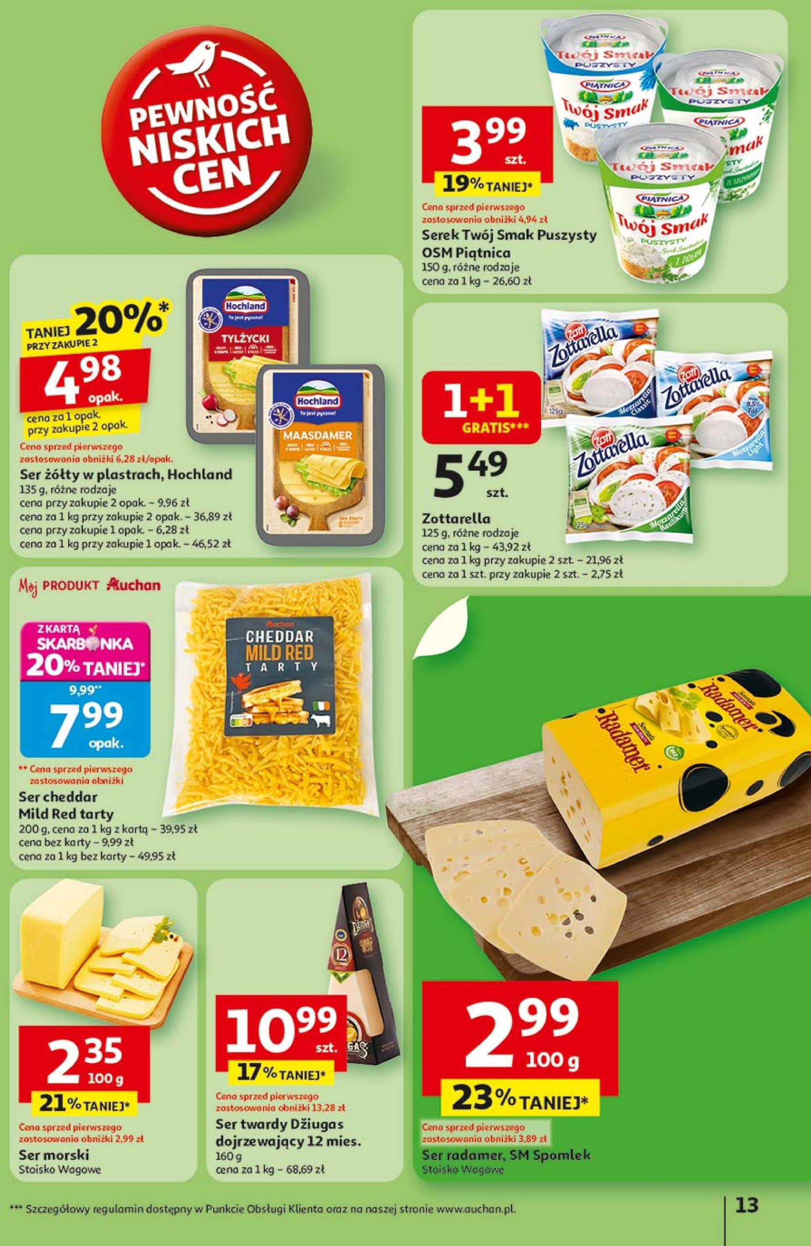auchan - Gazetka Hipermarket Auchan ważna od 17.07. - 23.07. - page: 13 auchan - Gazetka Hipermarket Auchan ważna od 17.07. - 23.07. - page: 13