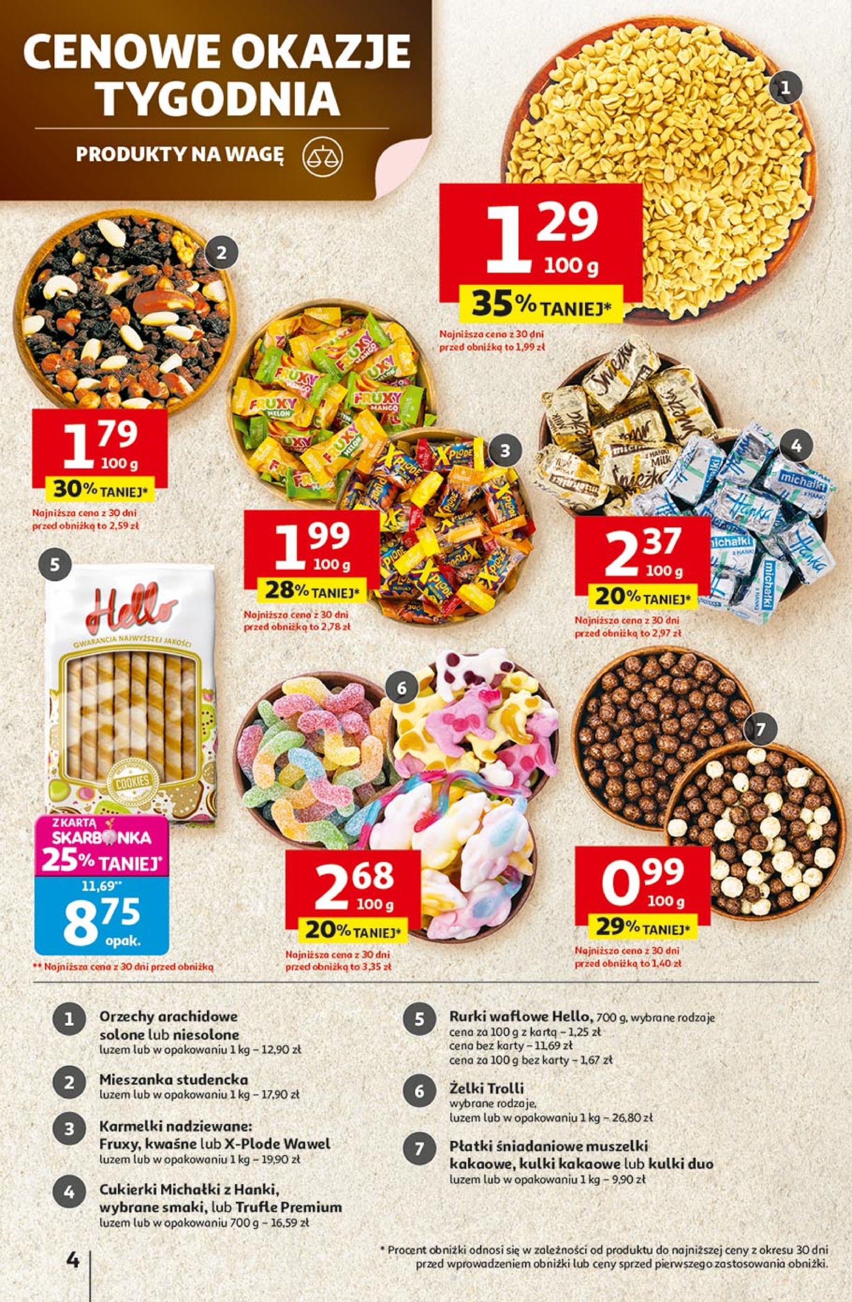 auchan - Gazetka Hipermarket Auchan ważna od 17.07. - 23.07. - page: 4 auchan - Gazetka Hipermarket Auchan ważna od 17.07. - 23.07. - page: 4