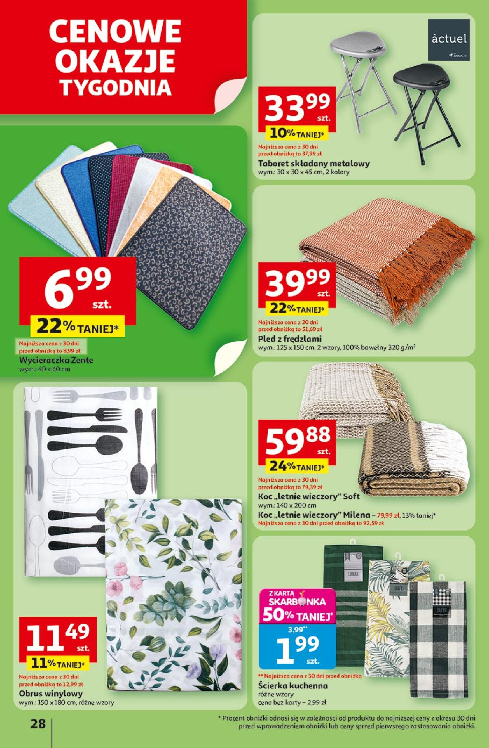 auchan - Gazetka Hipermarket Auchan ważna od 17.07. - 23.07. - page: 28 auchan - Gazetka Hipermarket Auchan ważna od 17.07. - 23.07. - page: 28
