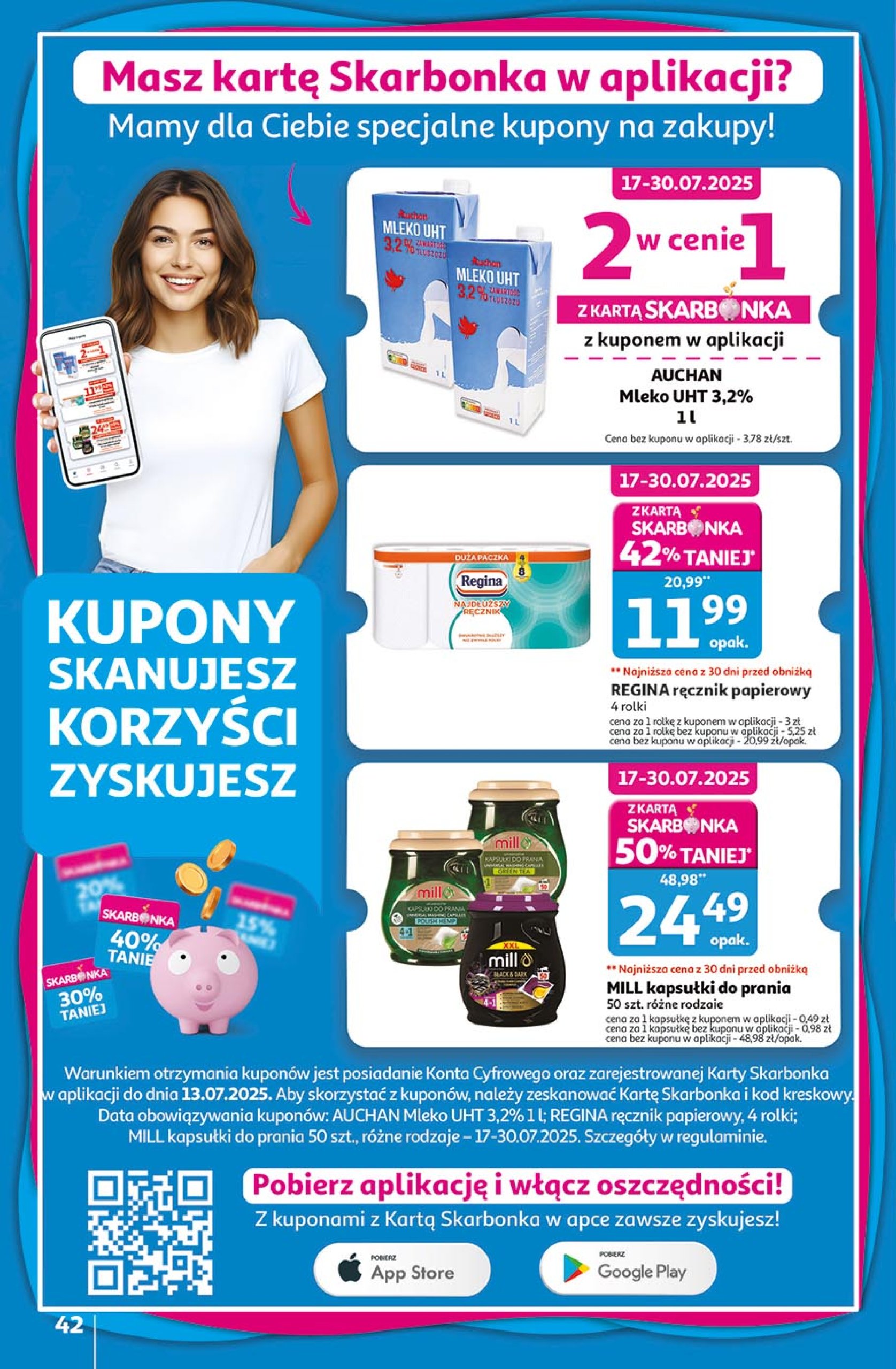 auchan - Gazetka Hipermarket Auchan ważna od 17.07. - 23.07. - page: 42 auchan - Gazetka Hipermarket Auchan ważna od 17.07. - 23.07. - page: 42