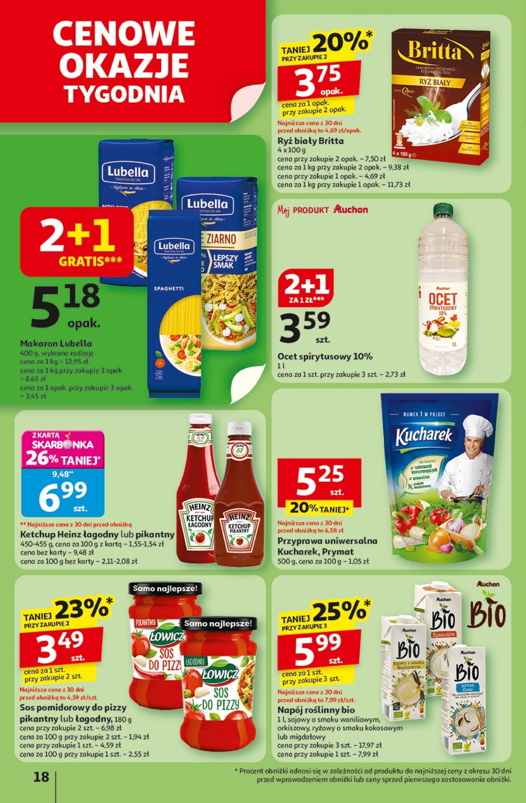 auchan - Gazetka Hipermarket Auchan ważna od 17.07. - 23.07. - page: 18 auchan - Gazetka Hipermarket Auchan ważna od 17.07. - 23.07. - page: 18