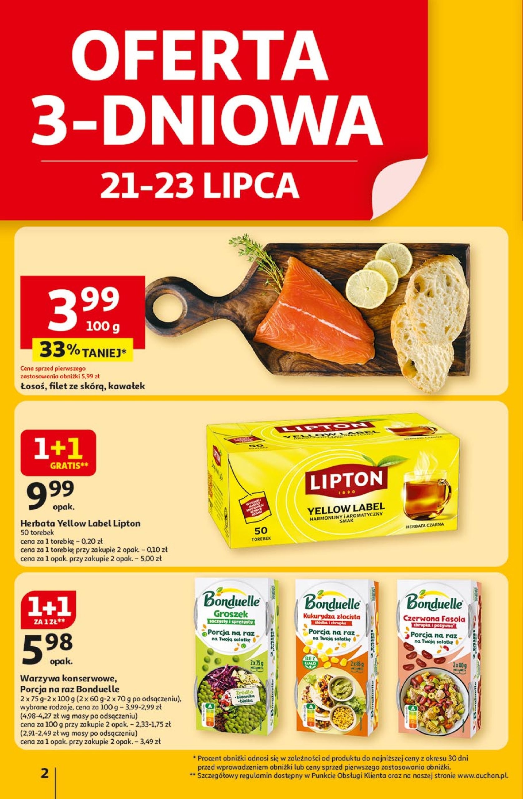 auchan - Gazetka Hipermarket Auchan ważna od 17.07. - 23.07. - page: 2 auchan - Gazetka Hipermarket Auchan ważna od 17.07. - 23.07. - page: 2