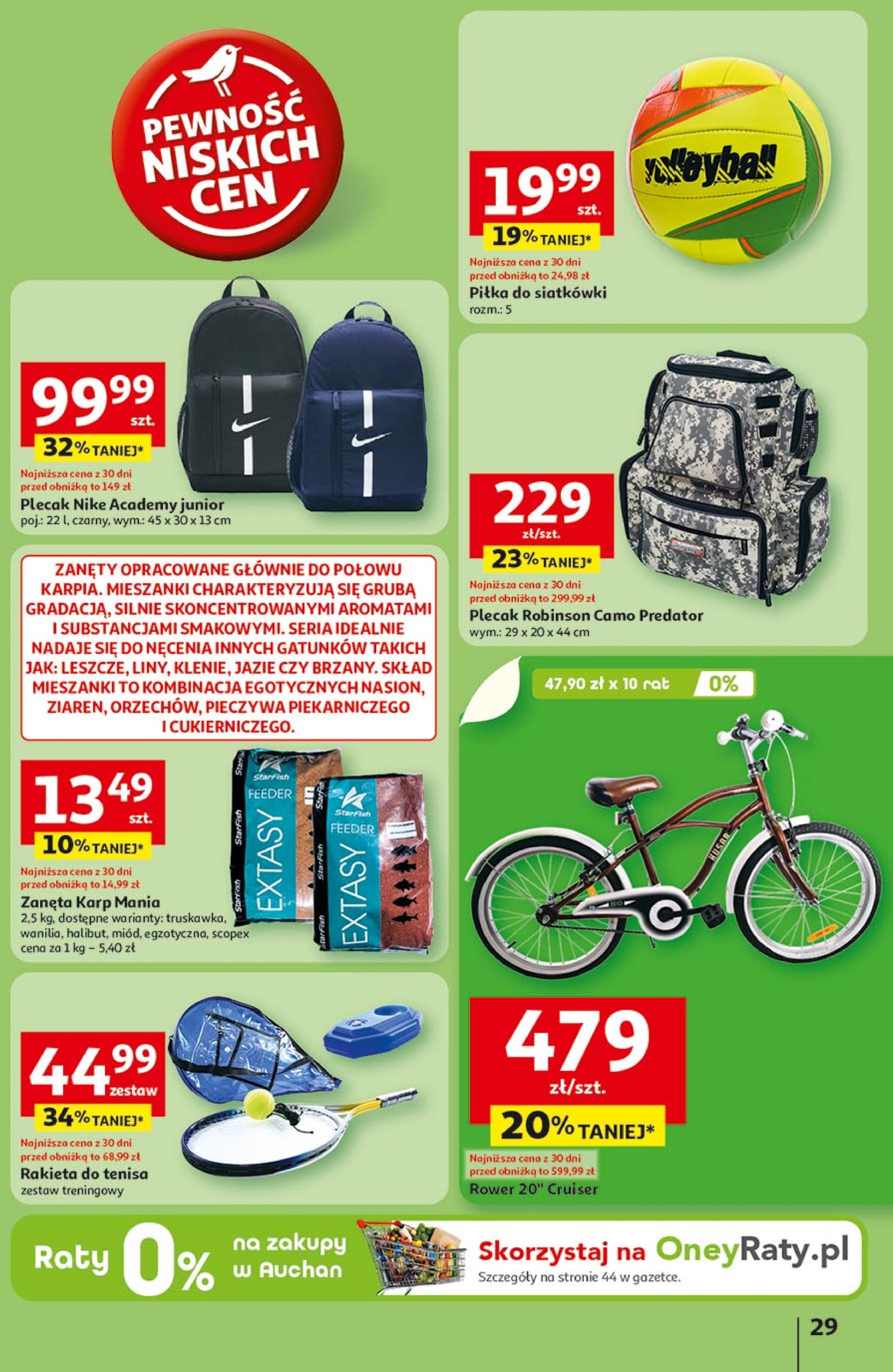 auchan - Gazetka Hipermarket Auchan ważna od 17.07. - 23.07. - page: 29 auchan - Gazetka Hipermarket Auchan ważna od 17.07. - 23.07. - page: 29
