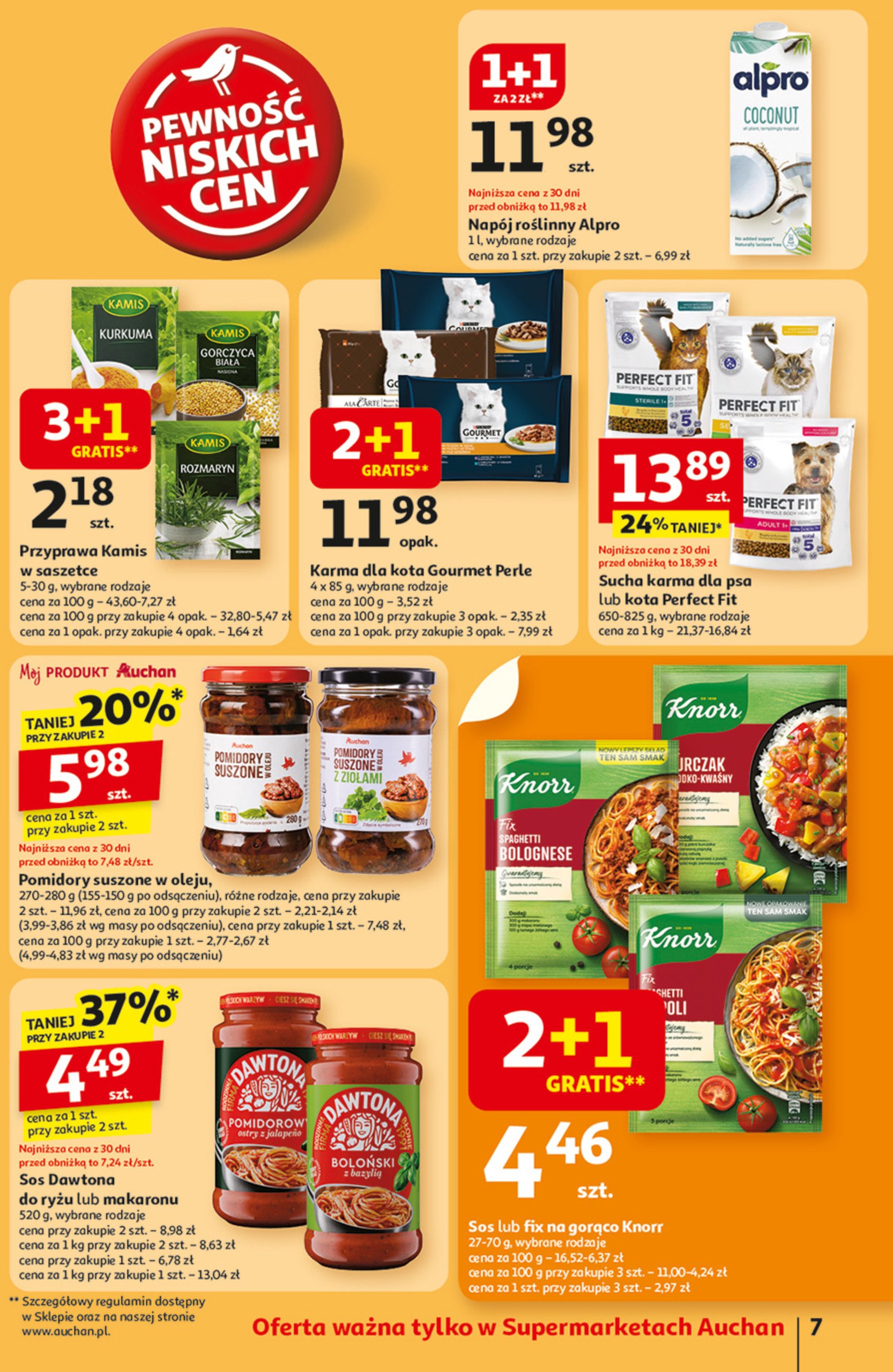 auchan - Gazetka Supermarket Auchan ważna od 24.07. - 30.07. - page: 7