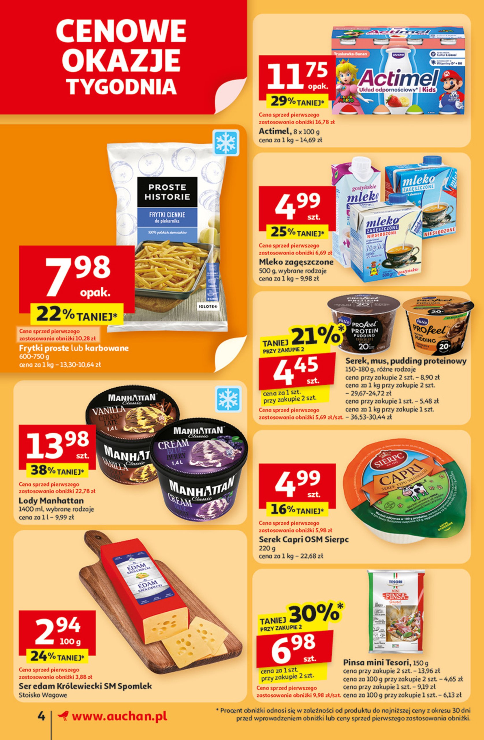 auchan - Gazetka Supermarket Auchan ważna od 24.07. - 30.07. - page: 4
