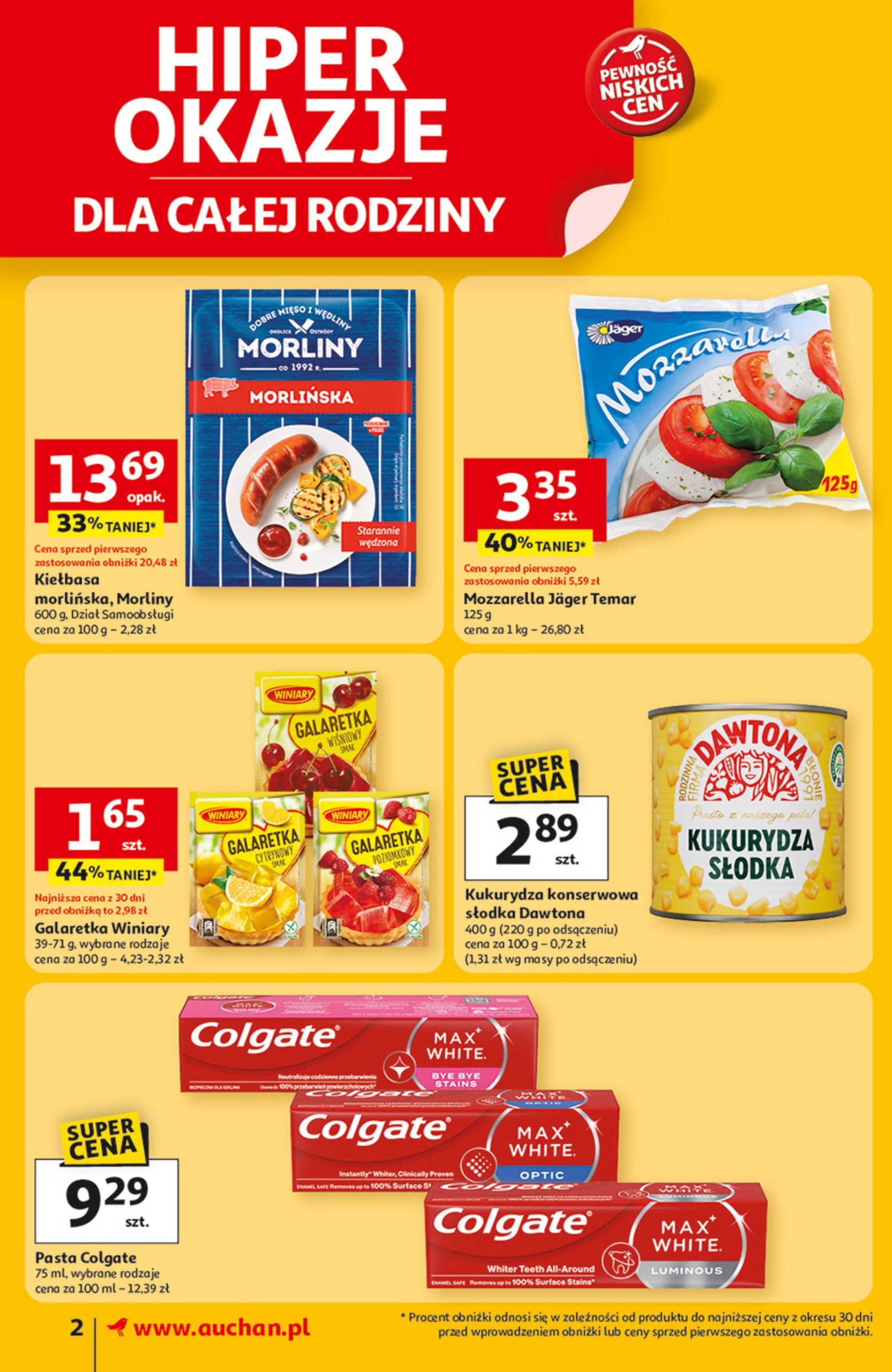 auchan - Gazetka Supermarket Auchan ważna od 24.07. - 30.07. - page: 2