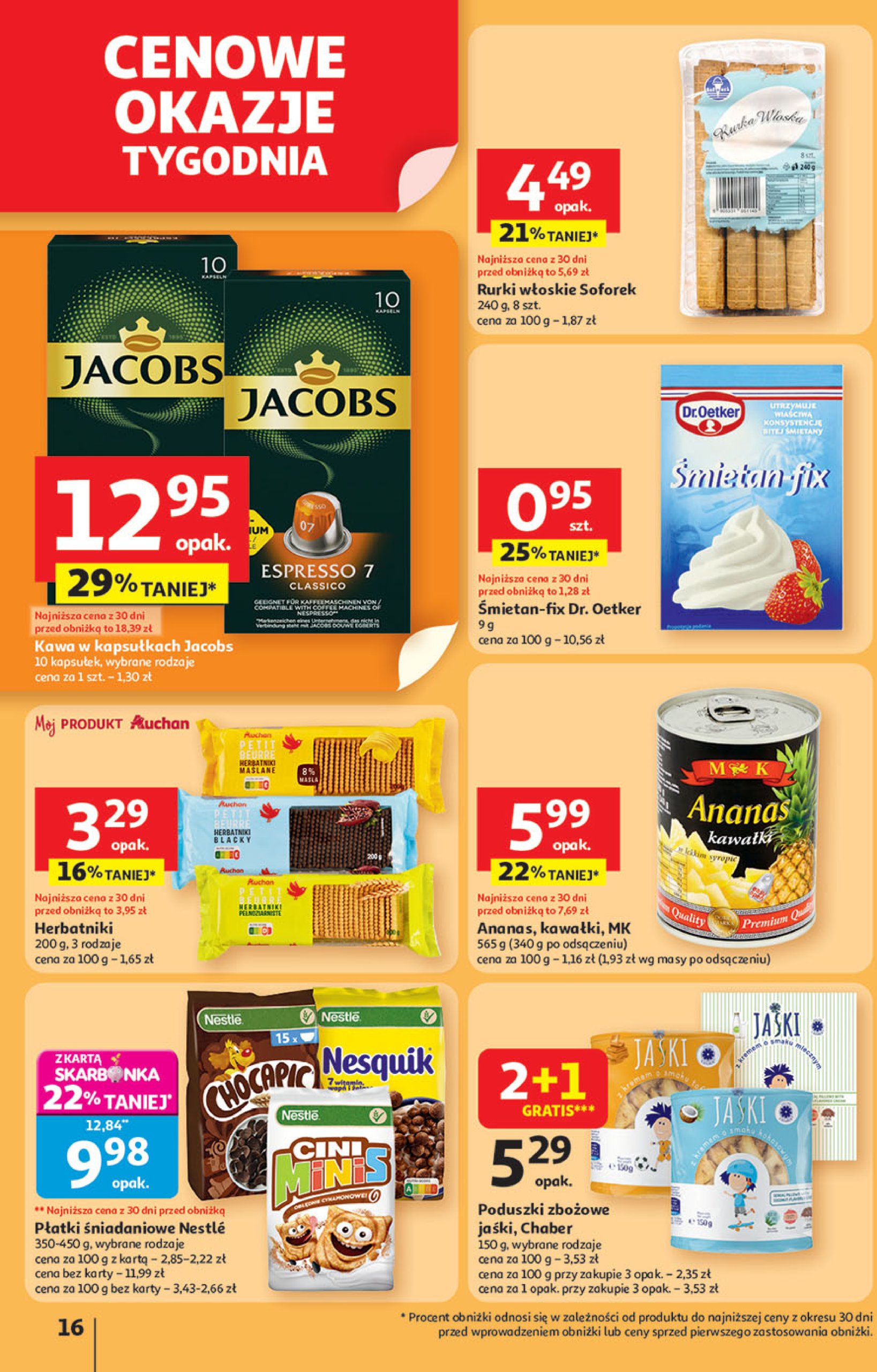 auchan - Gazetka Hipermarket Auchan ważna od 24.07. - 30.07. - page: 16