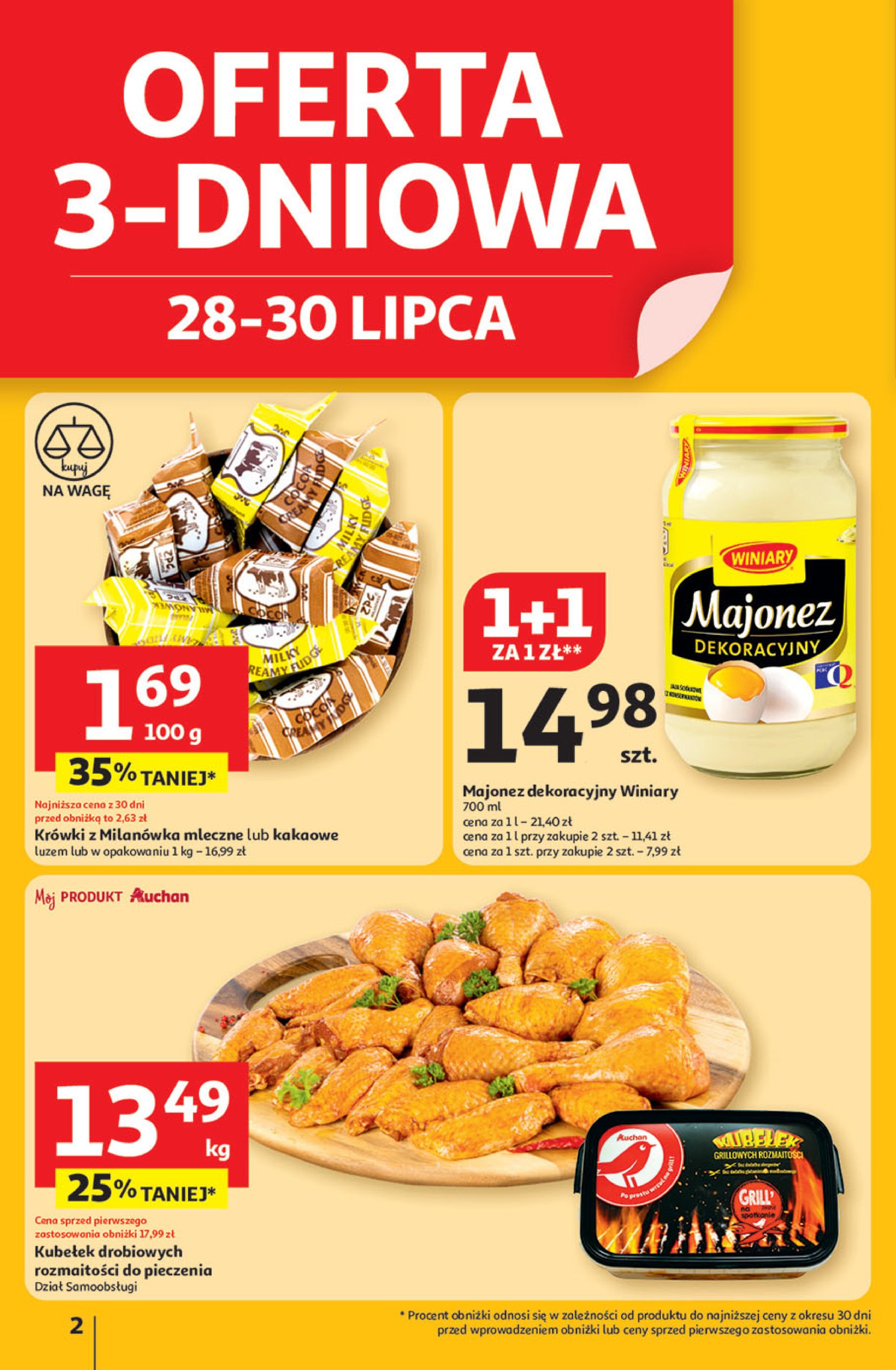 auchan - Gazetka Hipermarket Auchan ważna od 24.07. - 30.07. - page: 2
