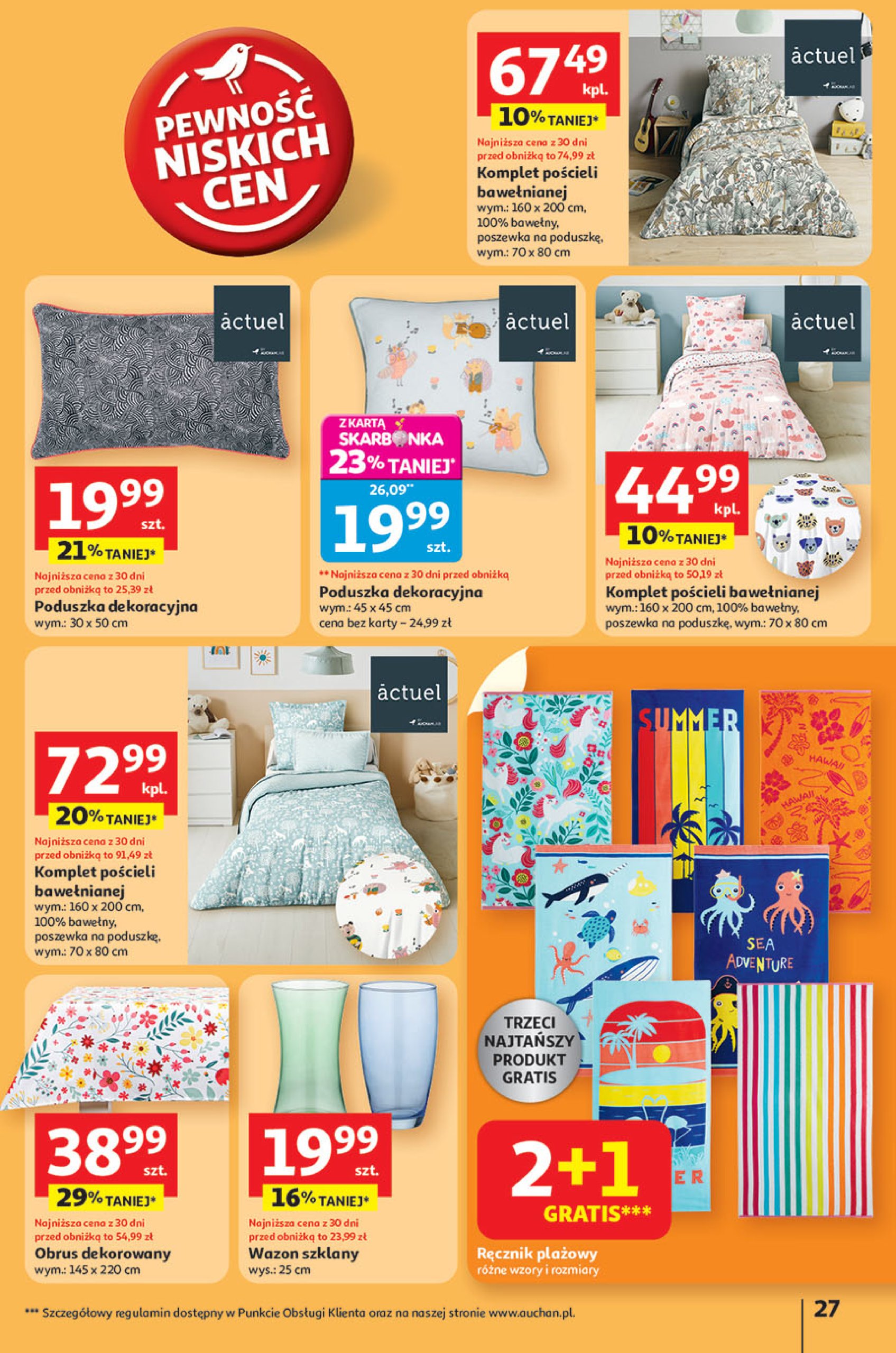 auchan - Gazetka Hipermarket Auchan ważna od 24.07. - 30.07. - page: 27