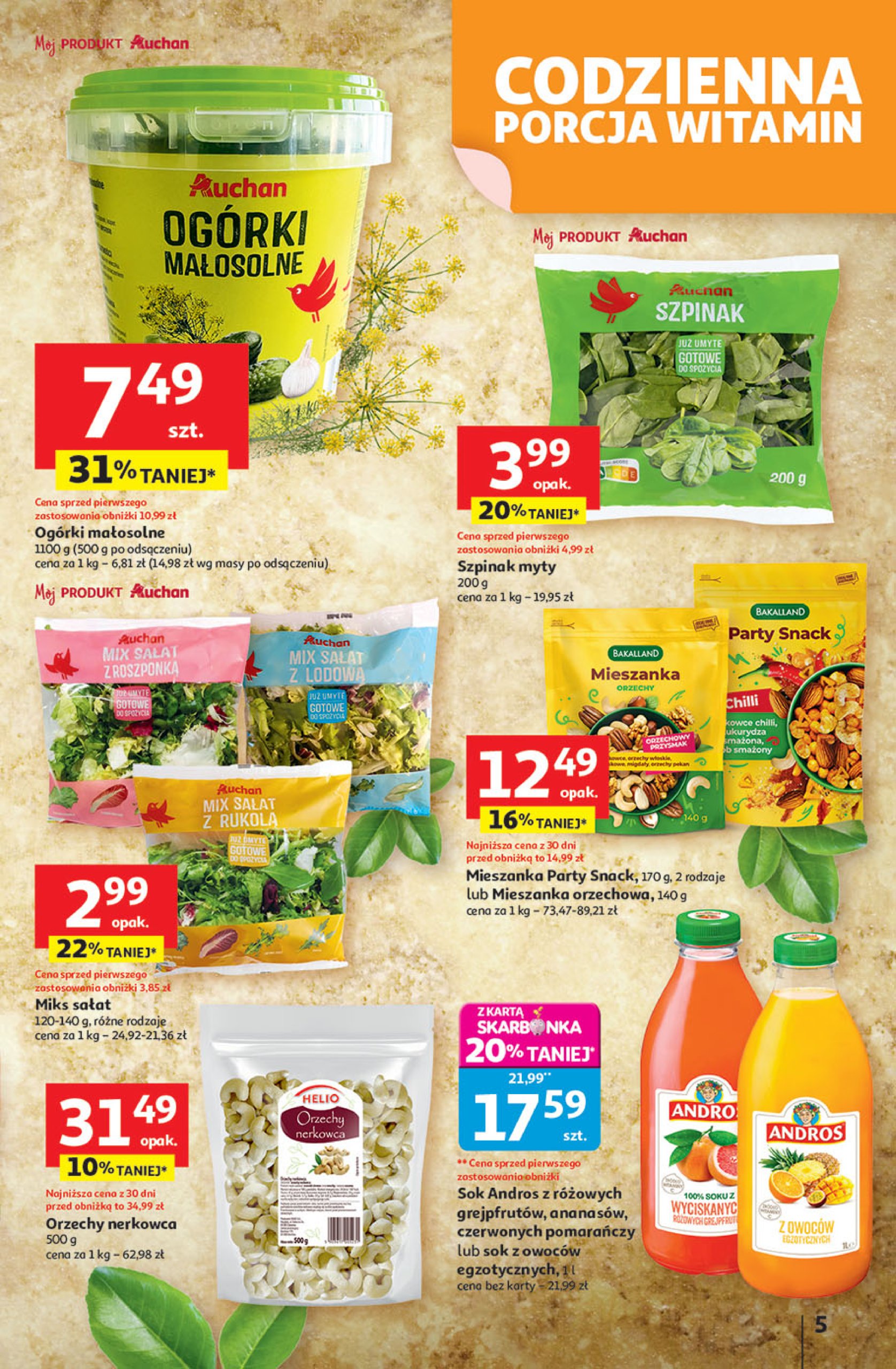 auchan - Gazetka Hipermarket Auchan ważna od 24.07. - 30.07. - page: 5