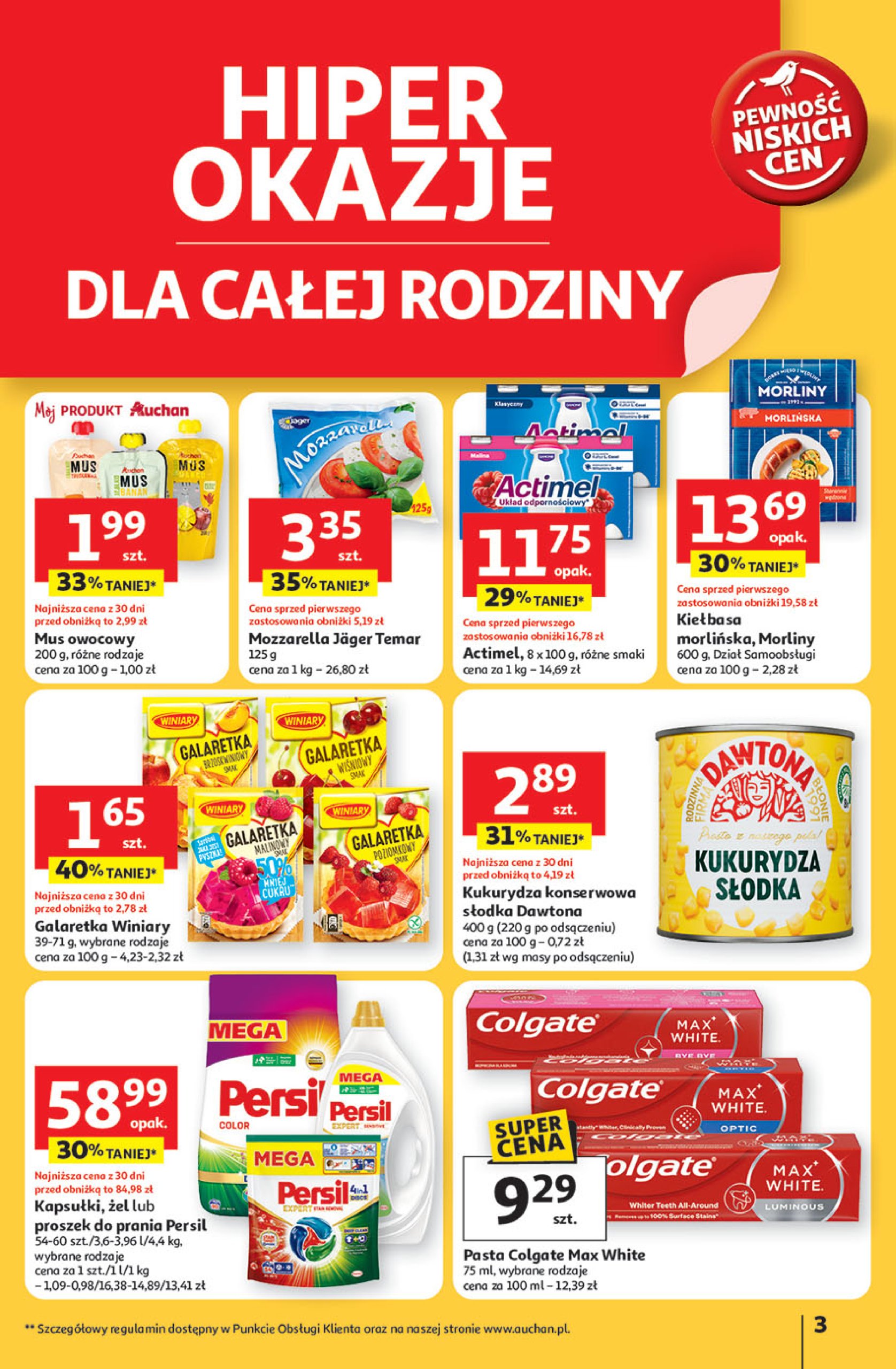 auchan - Gazetka Hipermarket Auchan ważna od 24.07. - 30.07. - page: 3