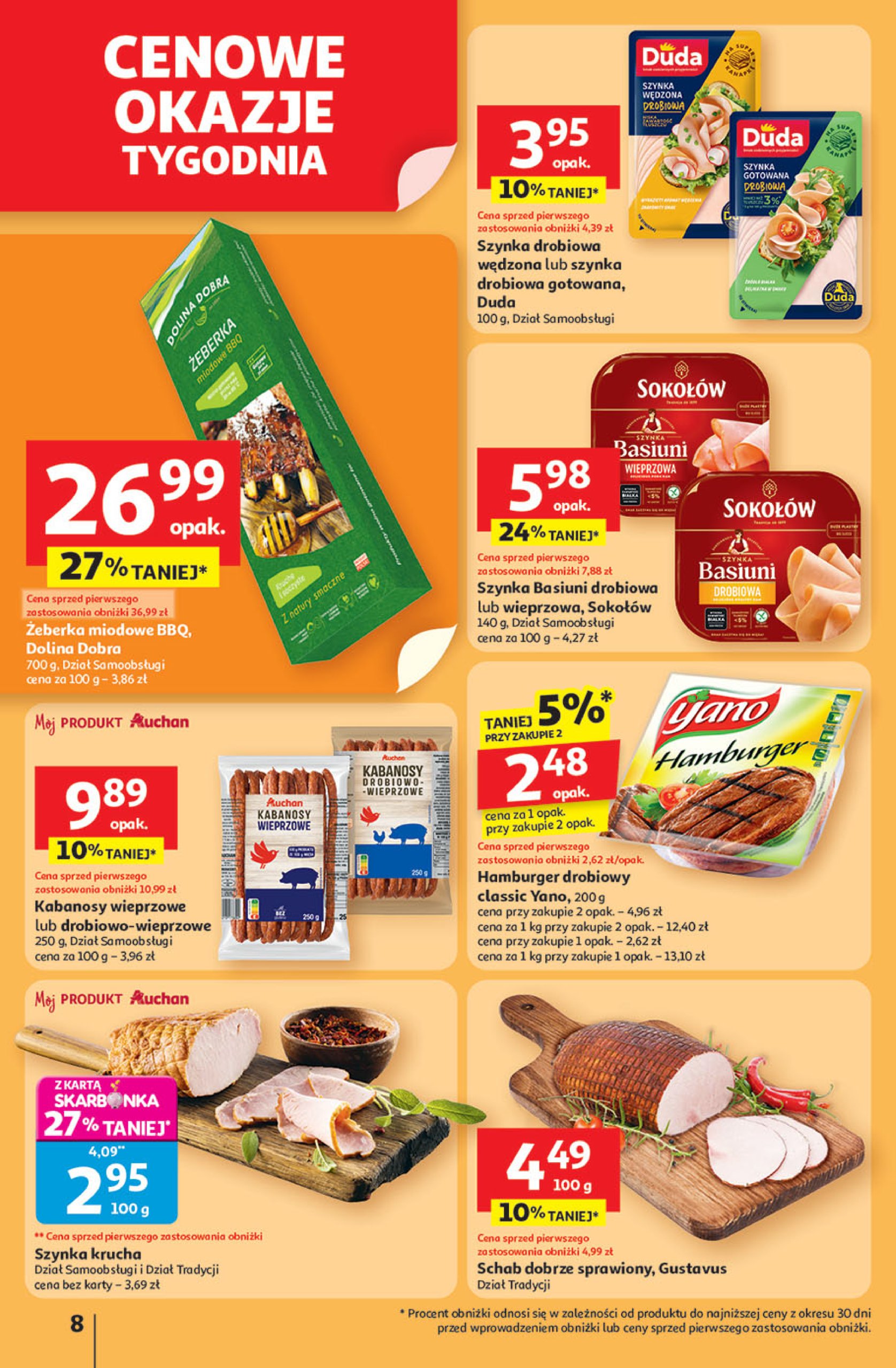 auchan - Gazetka Hipermarket Auchan ważna od 24.07. - 30.07. - page: 8