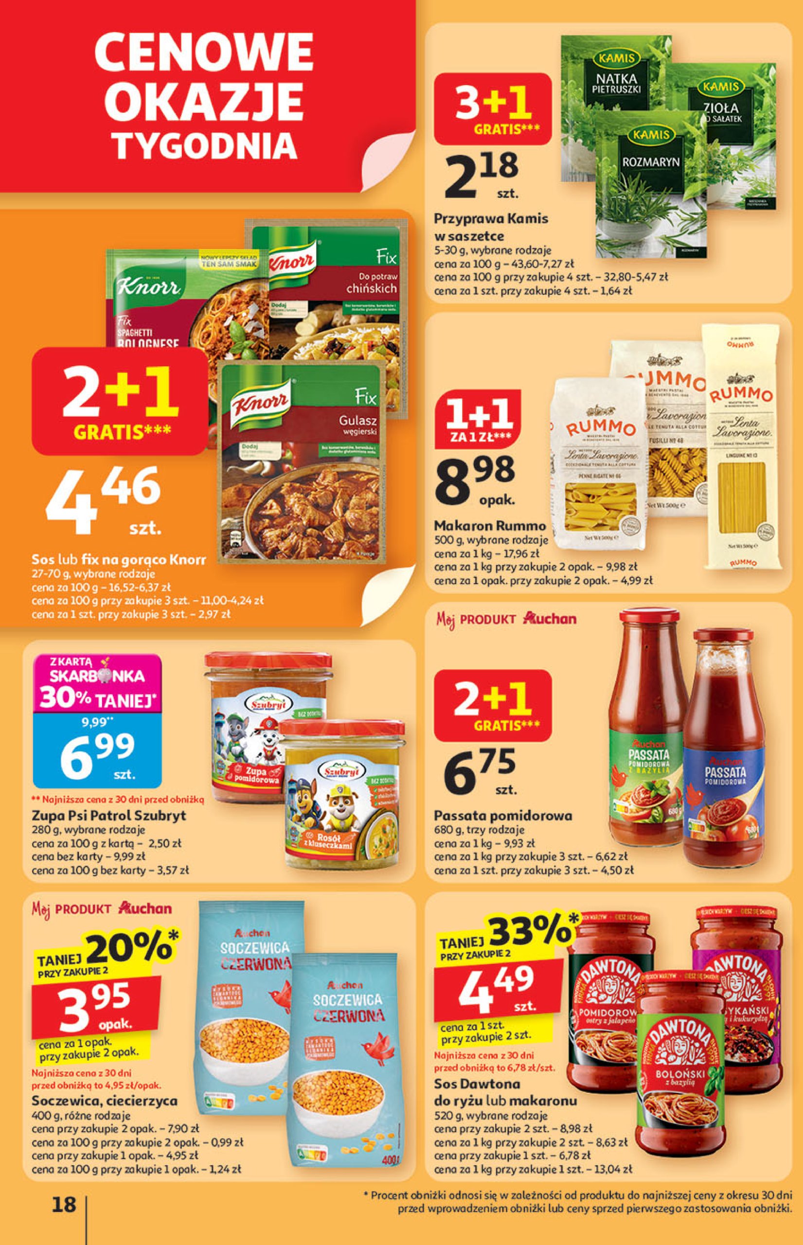 auchan - Gazetka Hipermarket Auchan ważna od 24.07. - 30.07. - page: 18