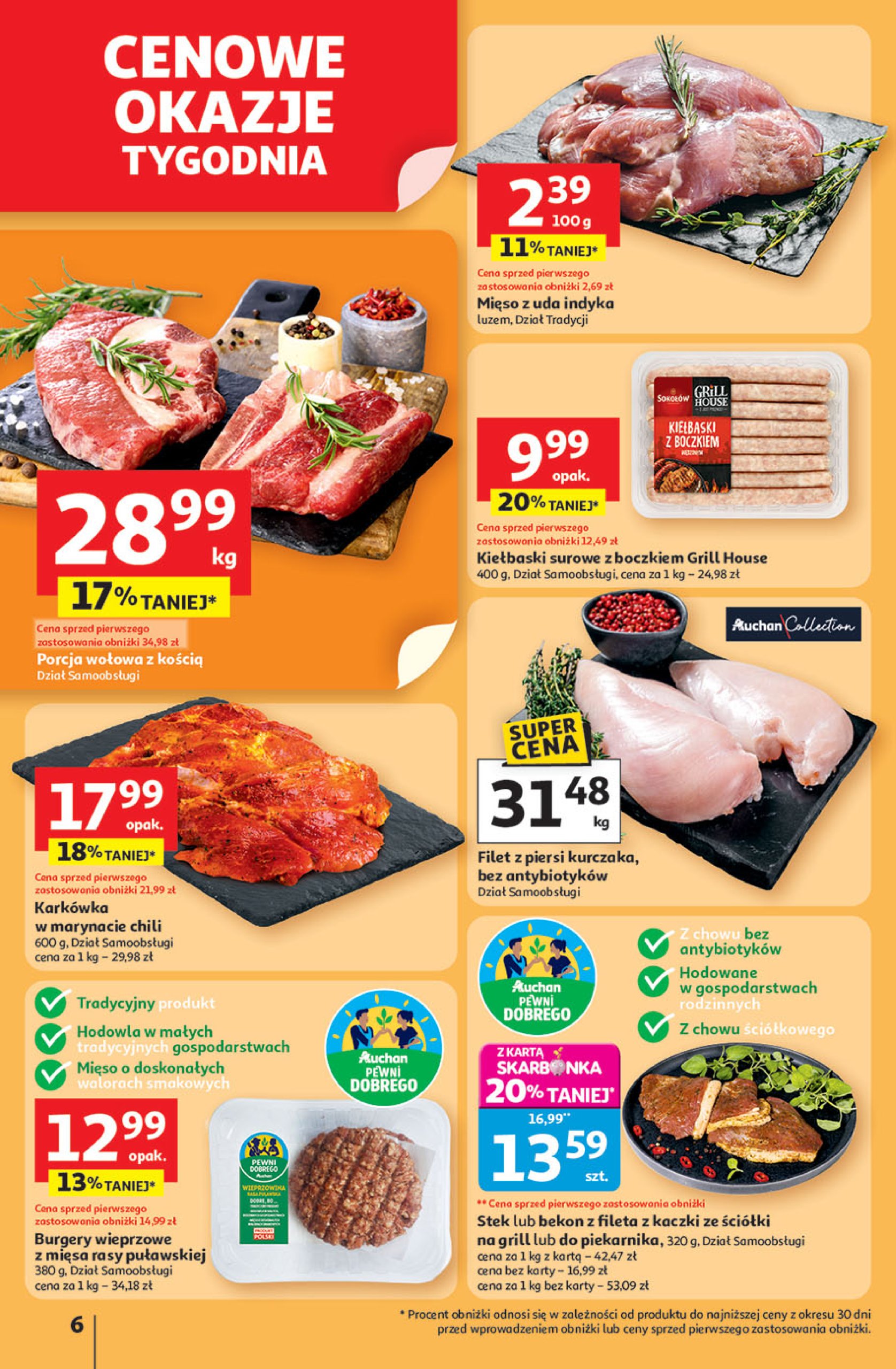 auchan - Gazetka Hipermarket Auchan ważna od 24.07. - 30.07. - page: 6
