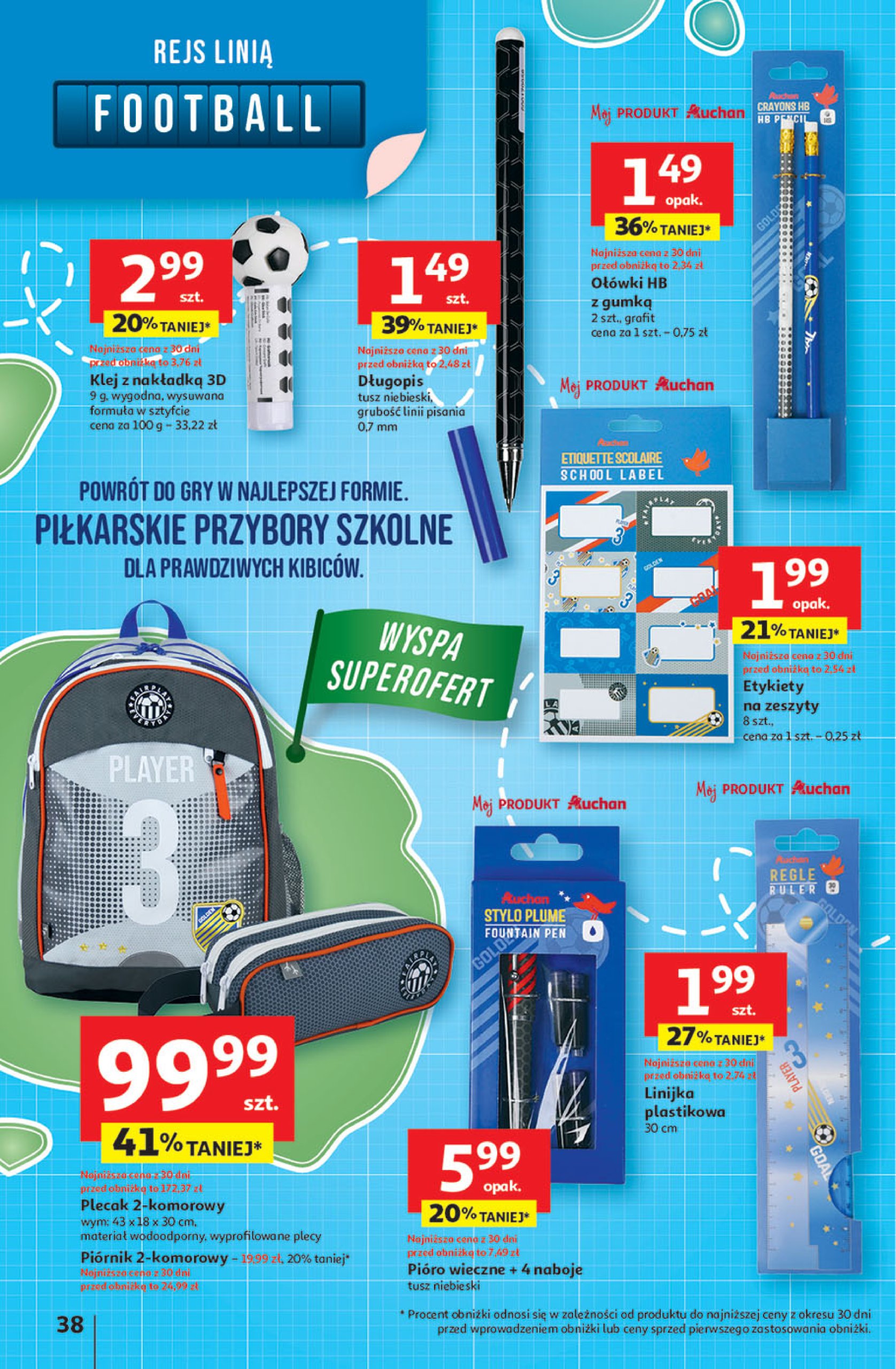 auchan - Gazetka Hipermarket Auchan ważna od 24.07. - 30.07. - page: 38