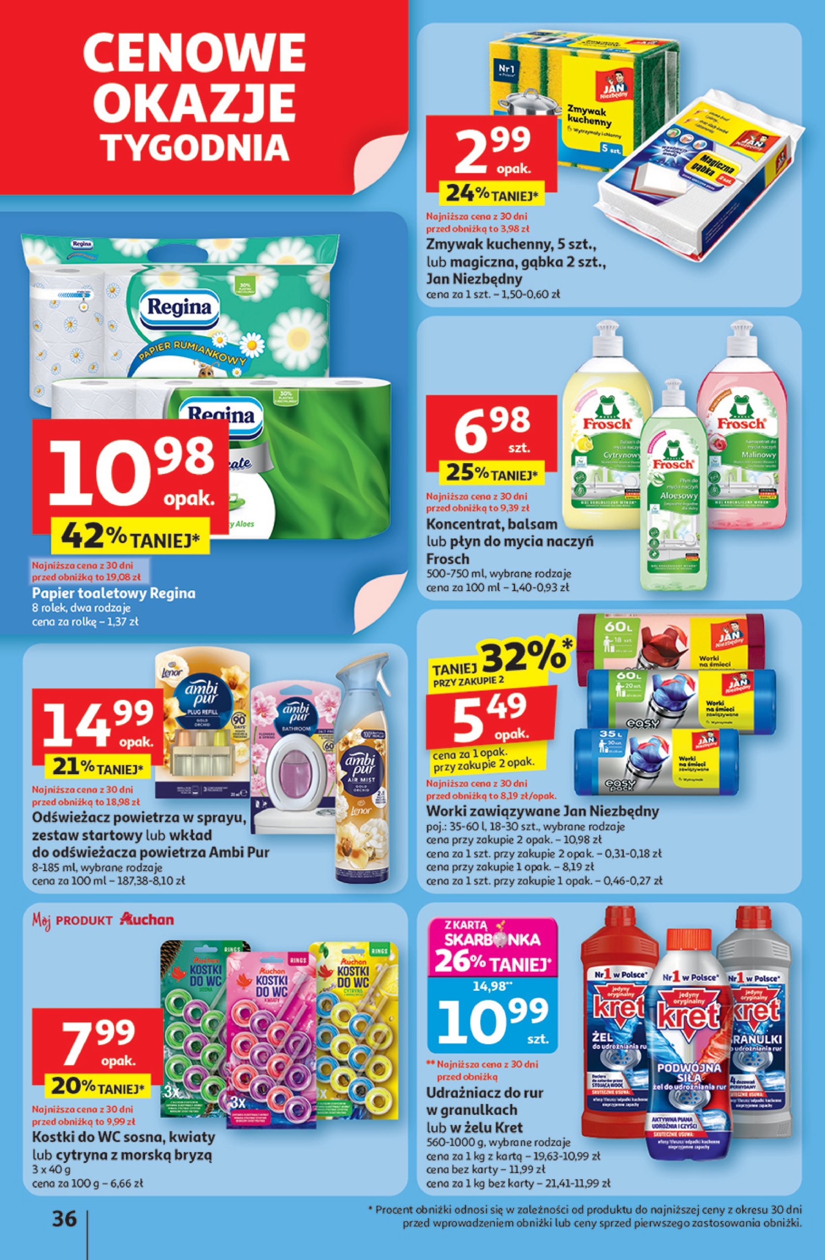 auchan - Gazetka Hipermarket Auchan ważna od 31.07. - 06.08. - page: 36