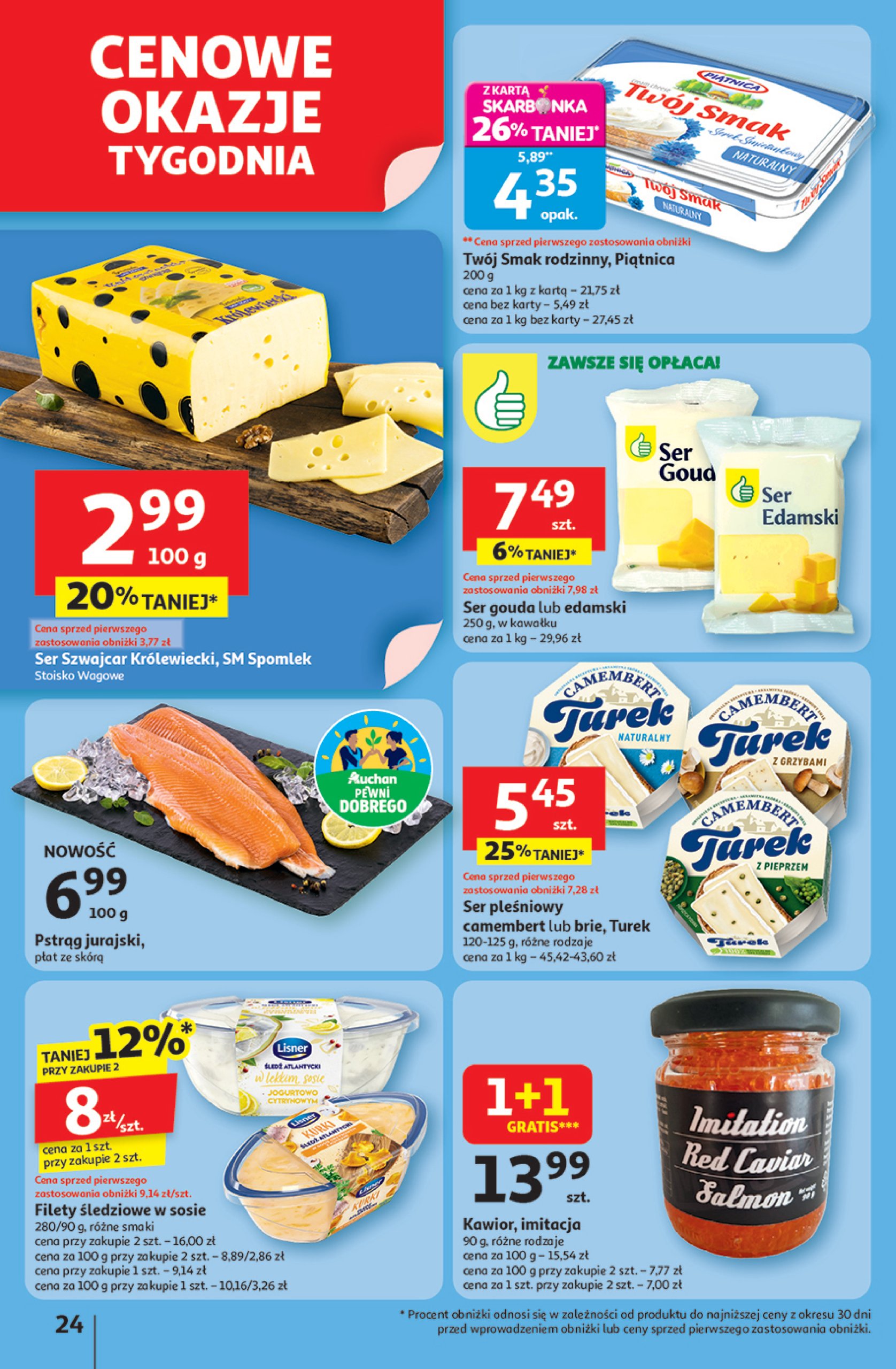 auchan - Gazetka Hipermarket Auchan ważna od 31.07. - 06.08. - page: 24