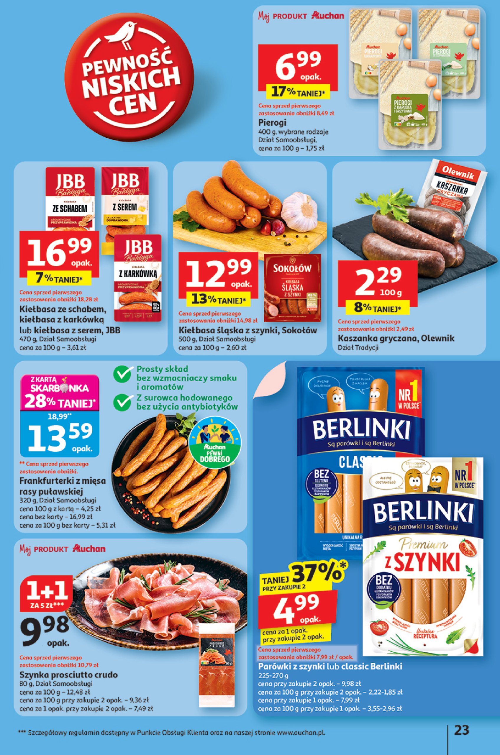 auchan - Gazetka Hipermarket Auchan ważna od 31.07. - 06.08. - page: 23